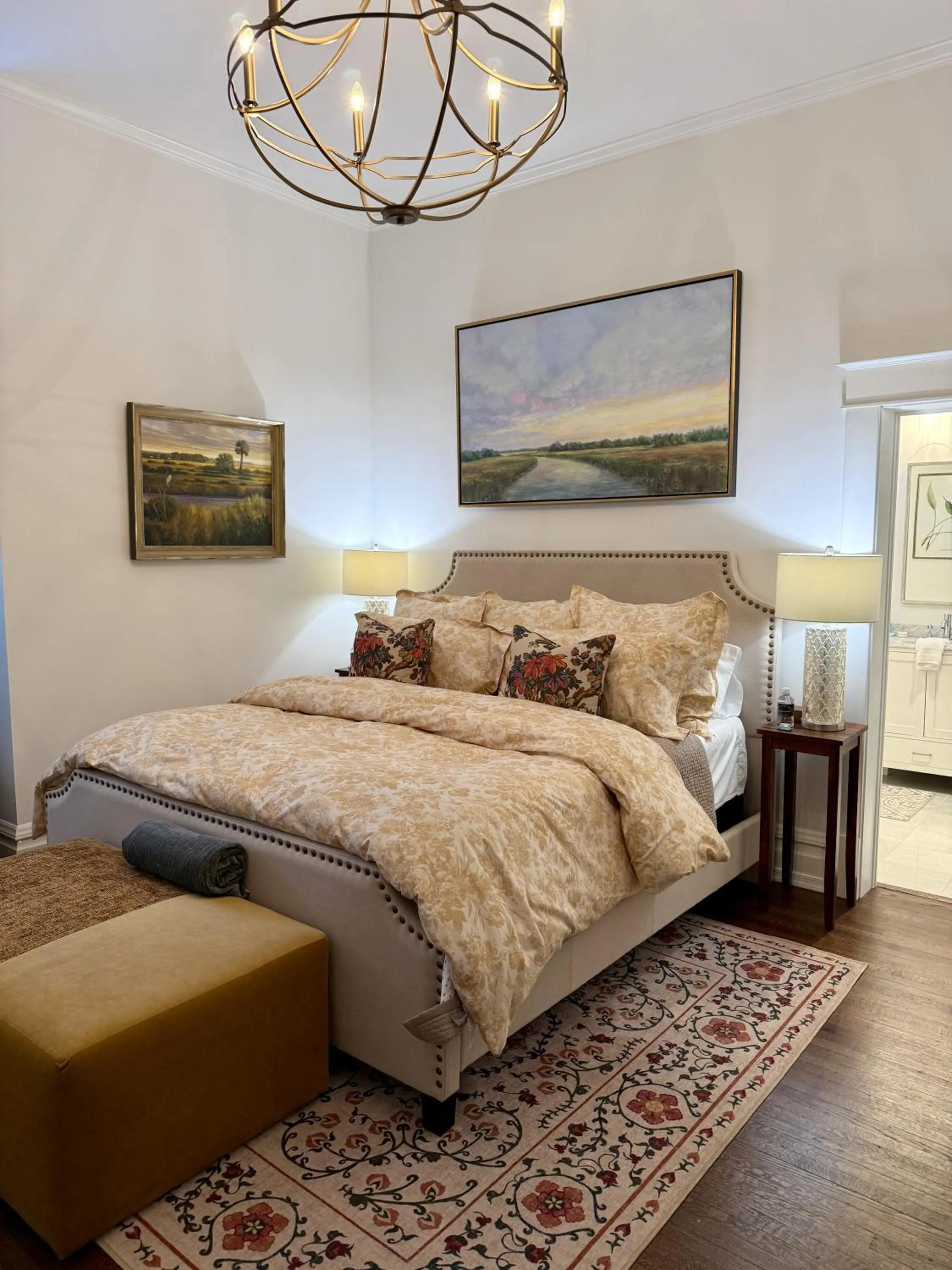 Bed in Burrell and Flynn's Farm