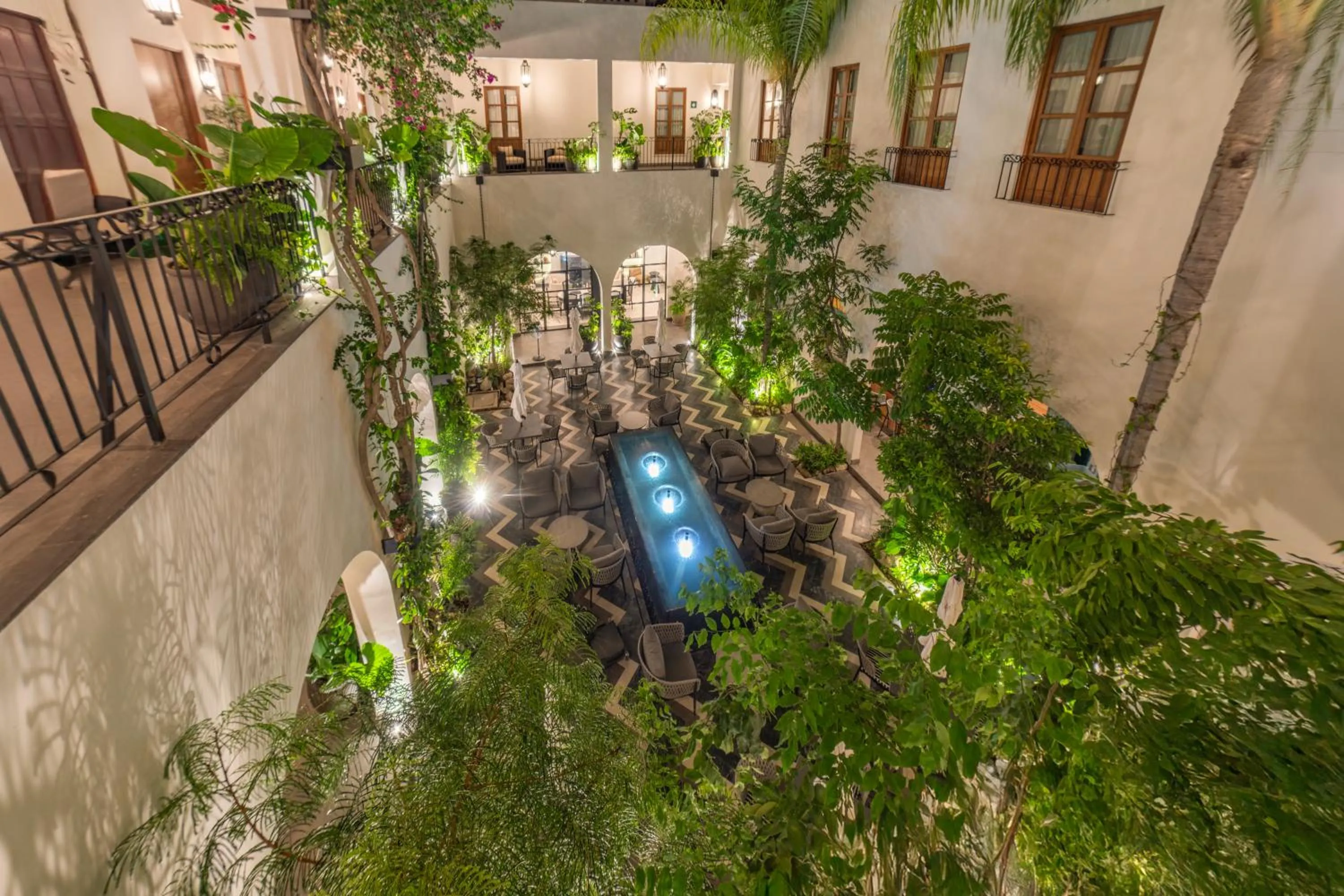 Garden in Pueblo Bonito Vantage Centro Histórico Mazatlán