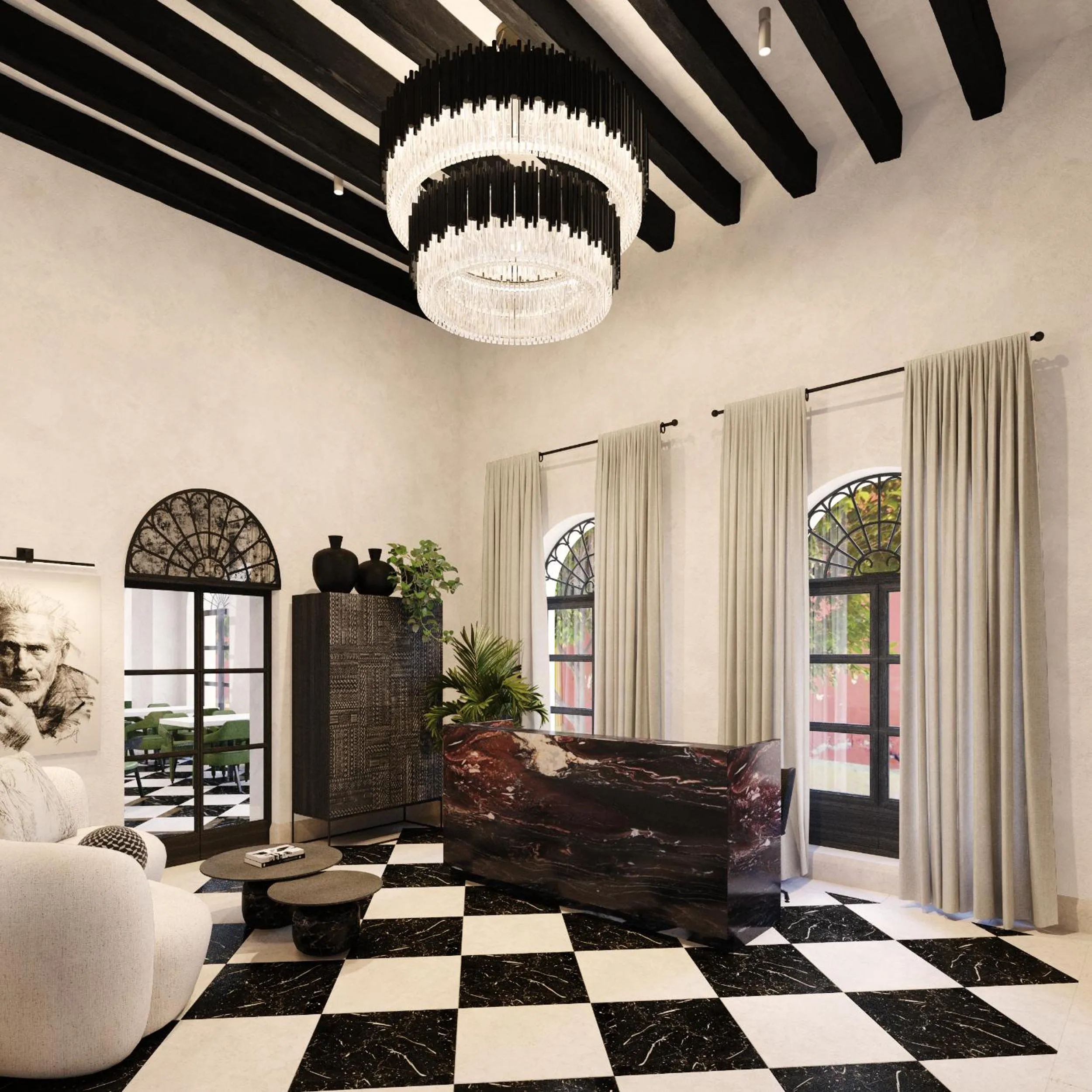 Lobby or reception in Pueblo Bonito Vantage Centro Histórico Mazatlán