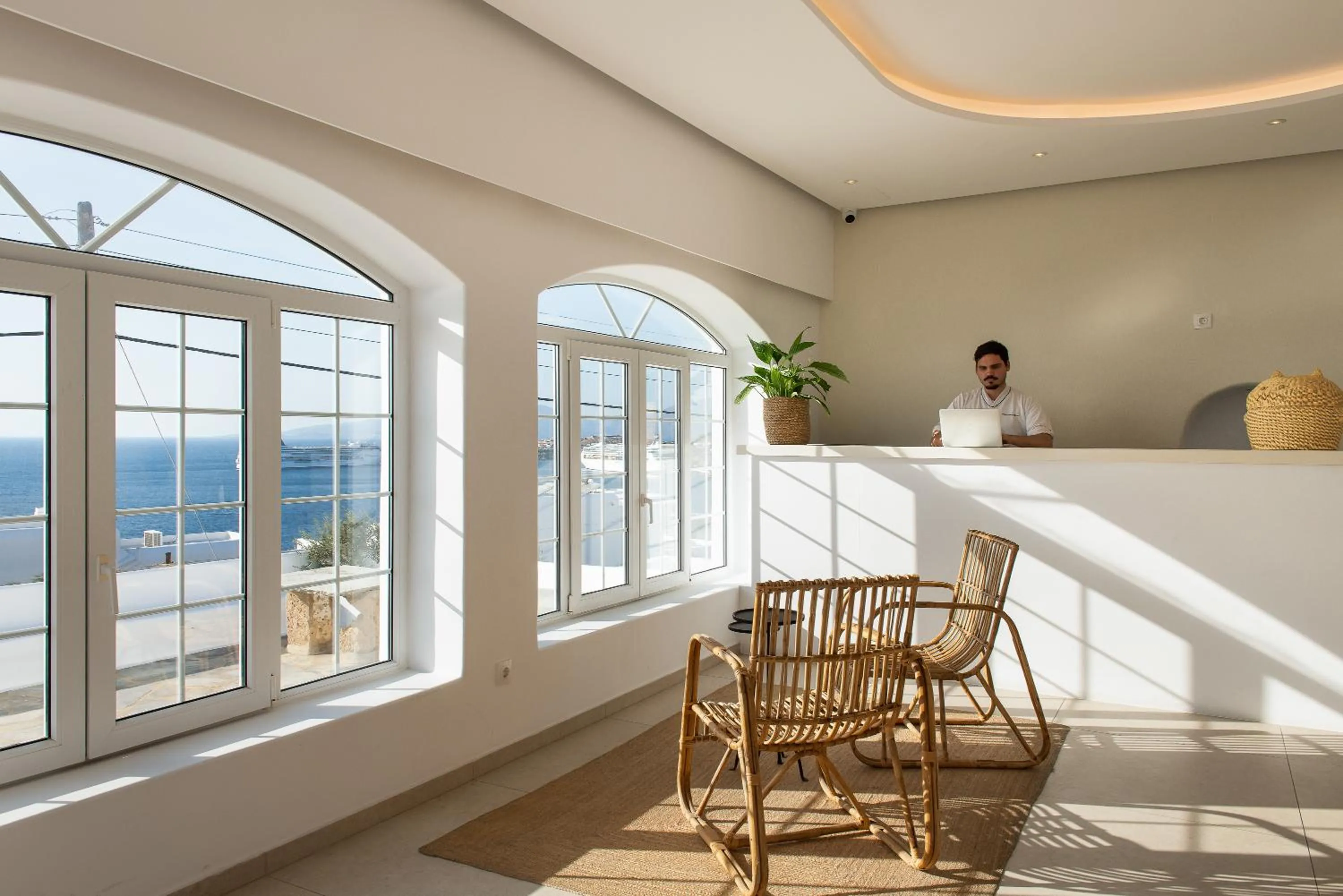 Lobby or reception in Hotel Tagoo