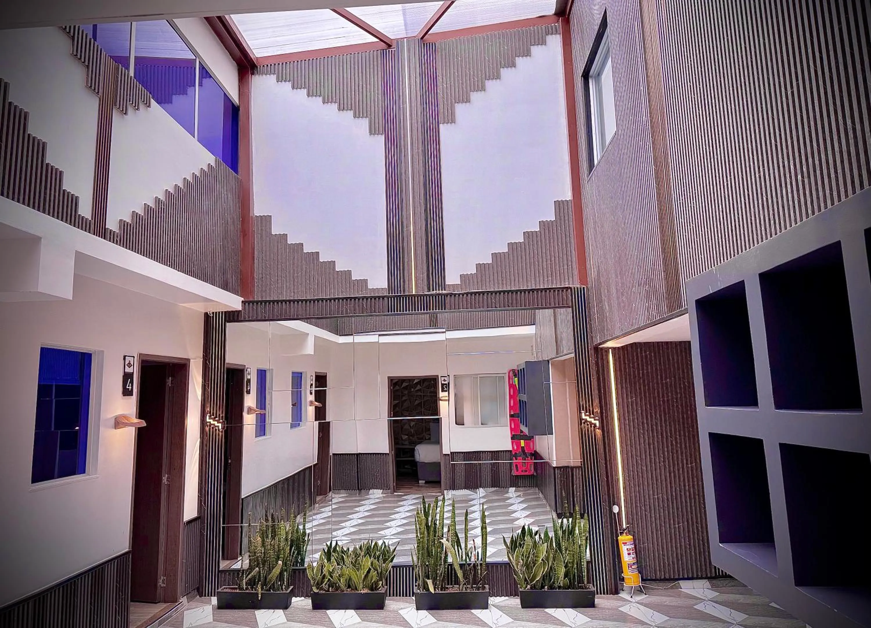 View (from property/room) in Hotel American Visa Normandia