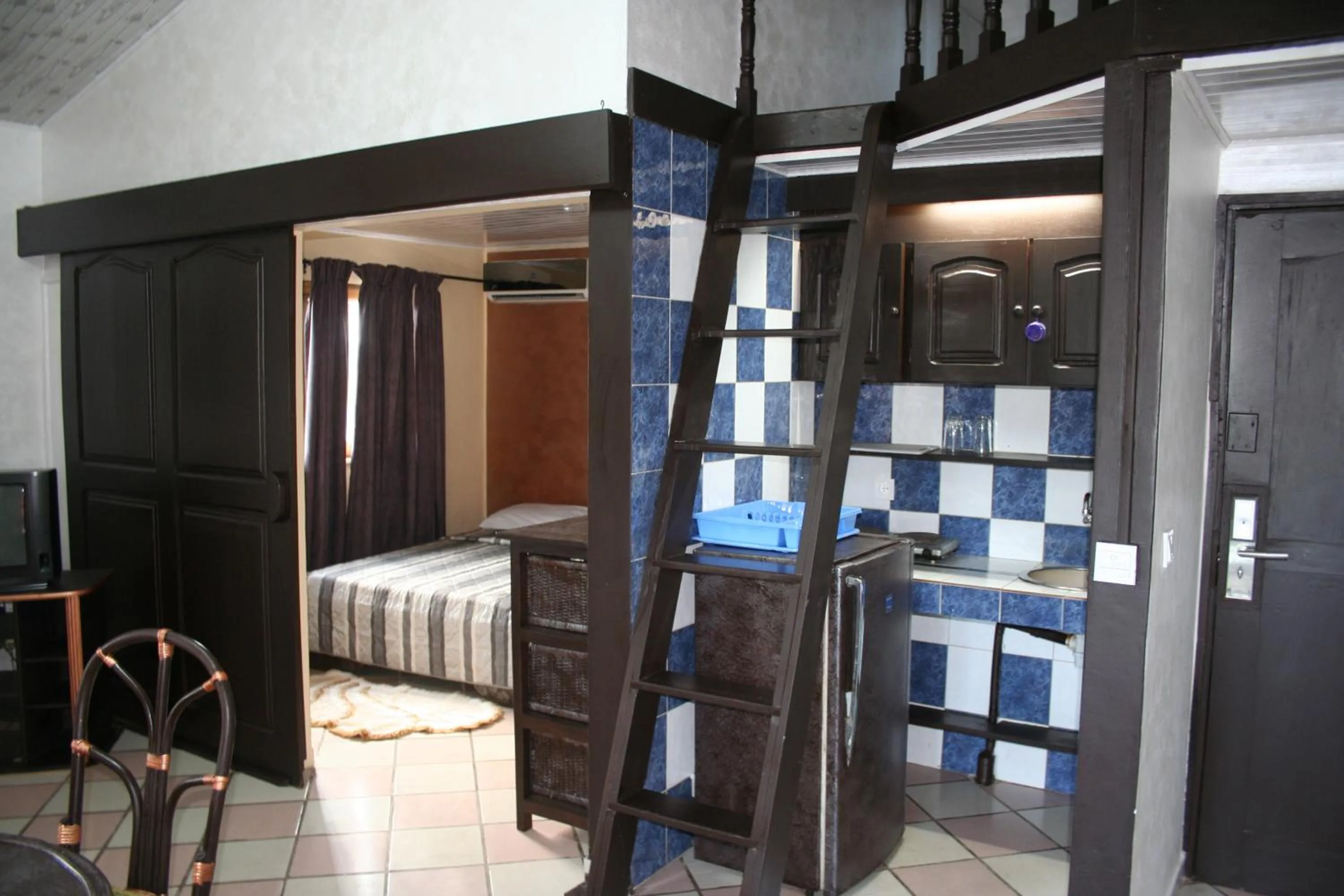 Bed in Hotel Napoleon Lagune