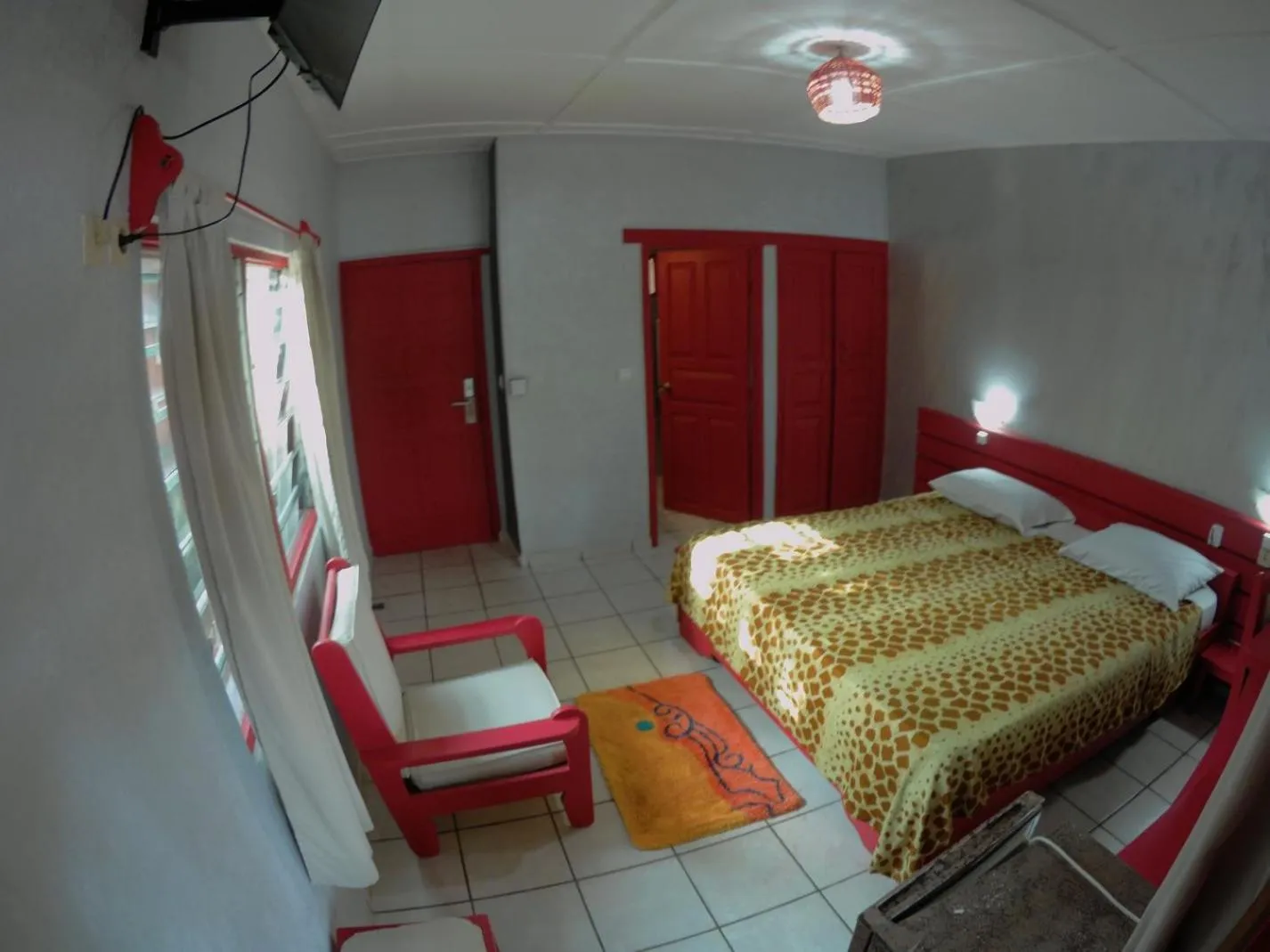 Bed in Hotel Napoleon Lagune