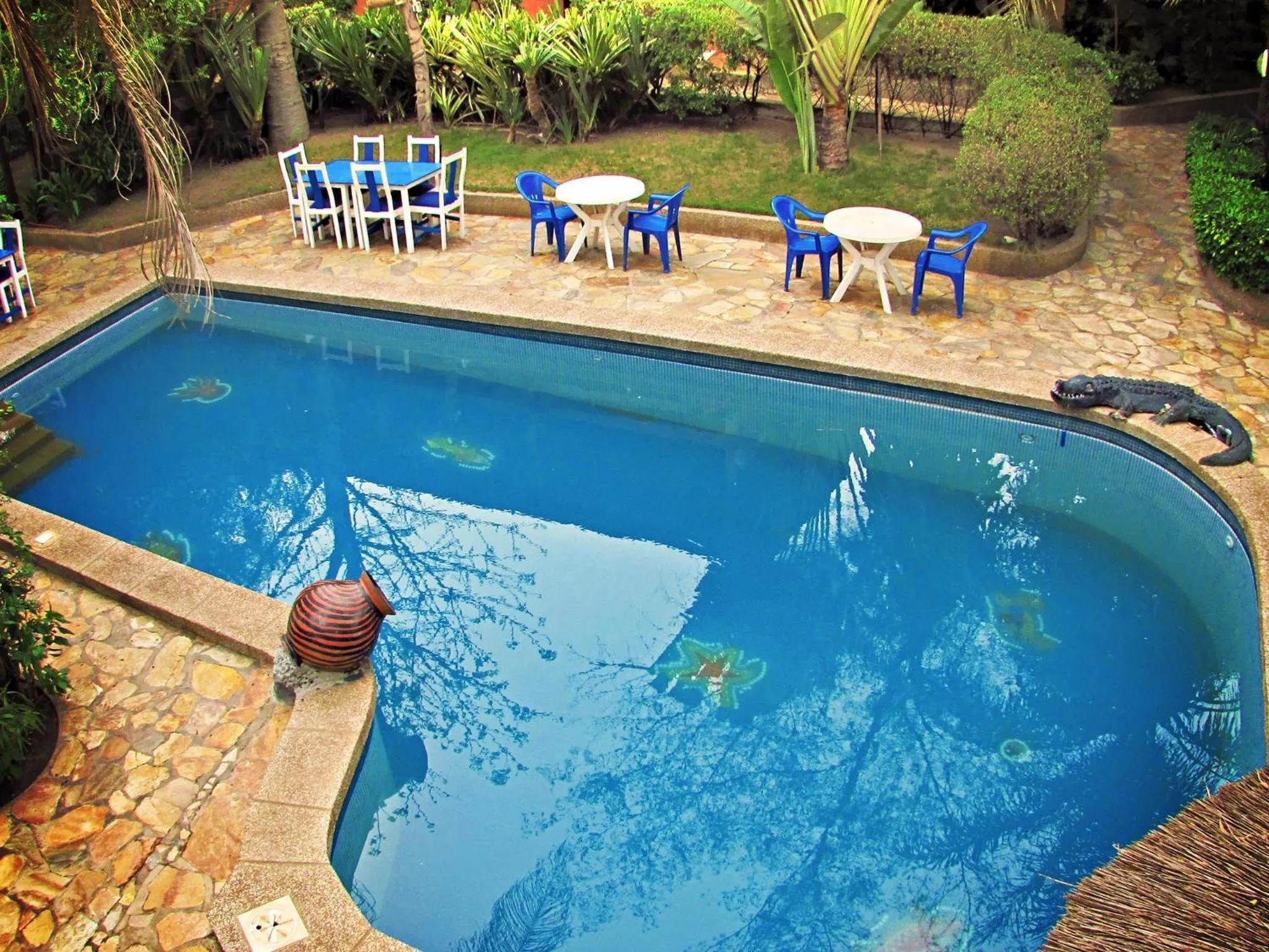 Garden in Hotel Napoleon Lagune