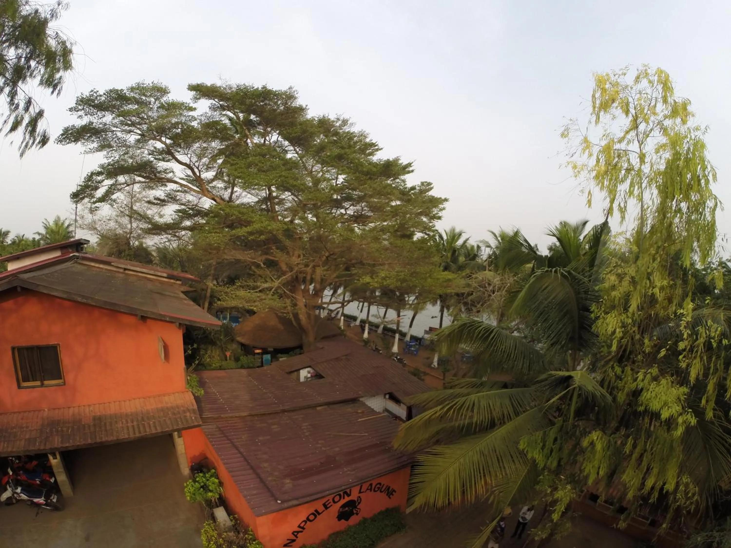 Bird's eye view in Hotel Napoleon Lagune