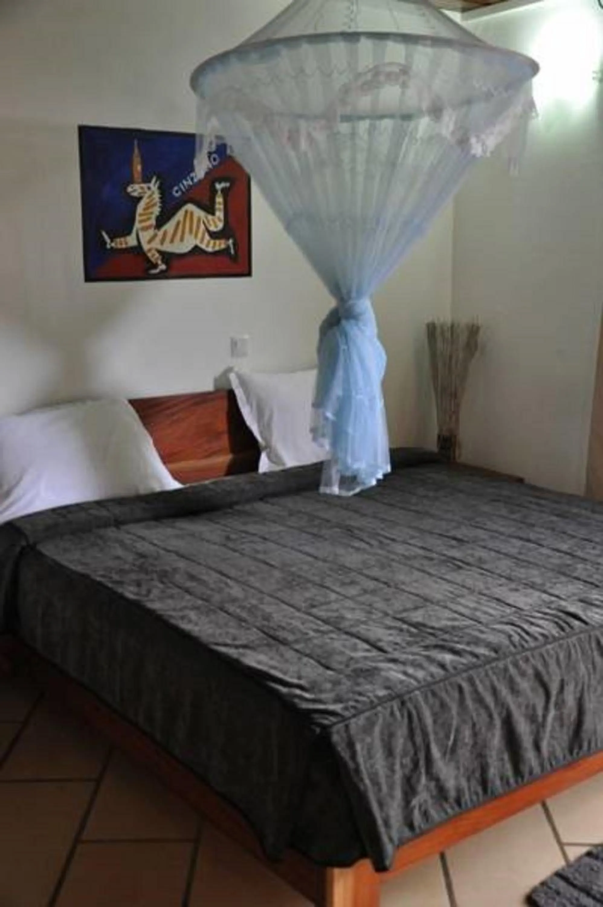 Bed in Hotel Napoleon Lagune