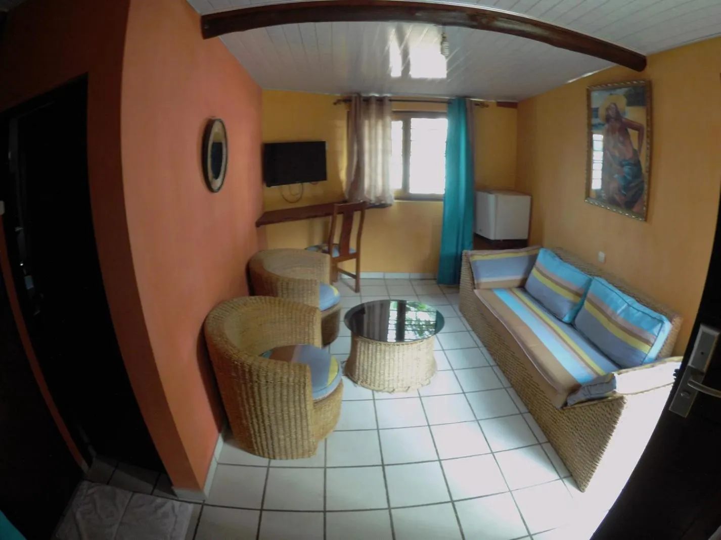 Seating area in Hotel Napoleon Lagune