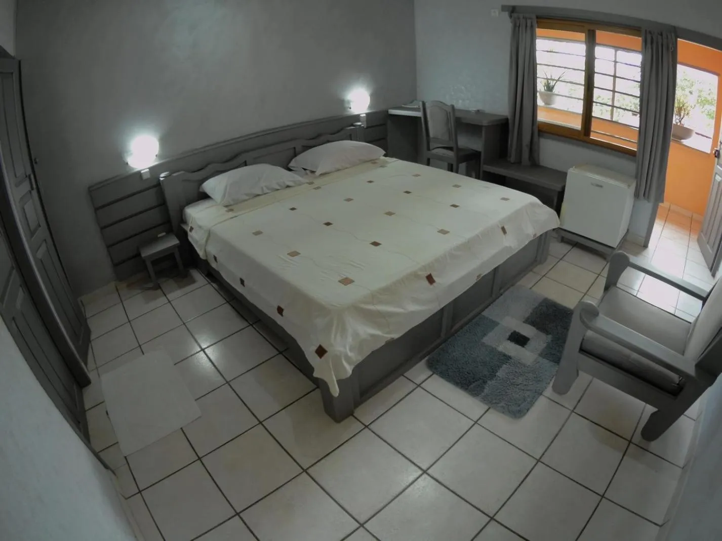 Bed in Hotel Napoleon Lagune