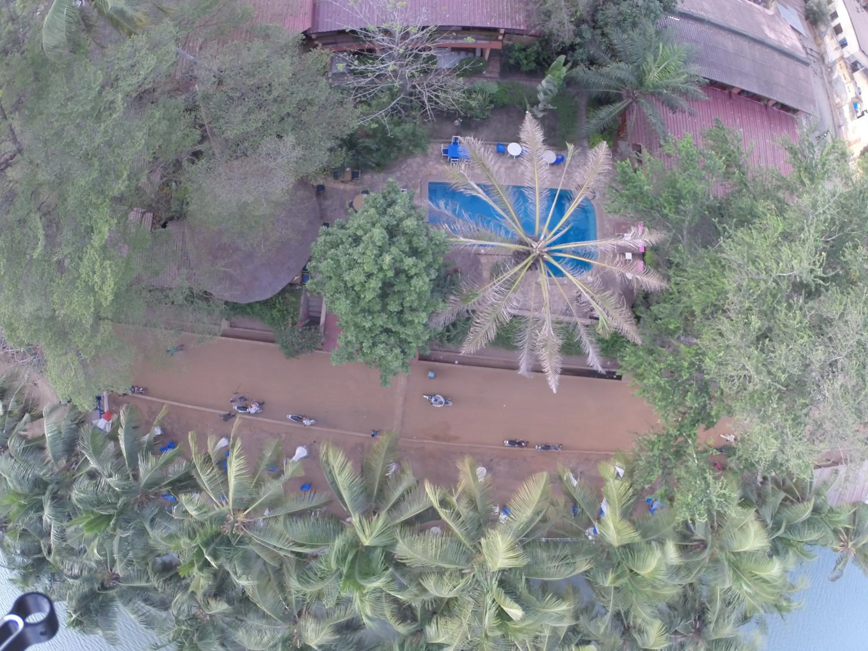 Bird's eye view in Hotel Napoleon Lagune