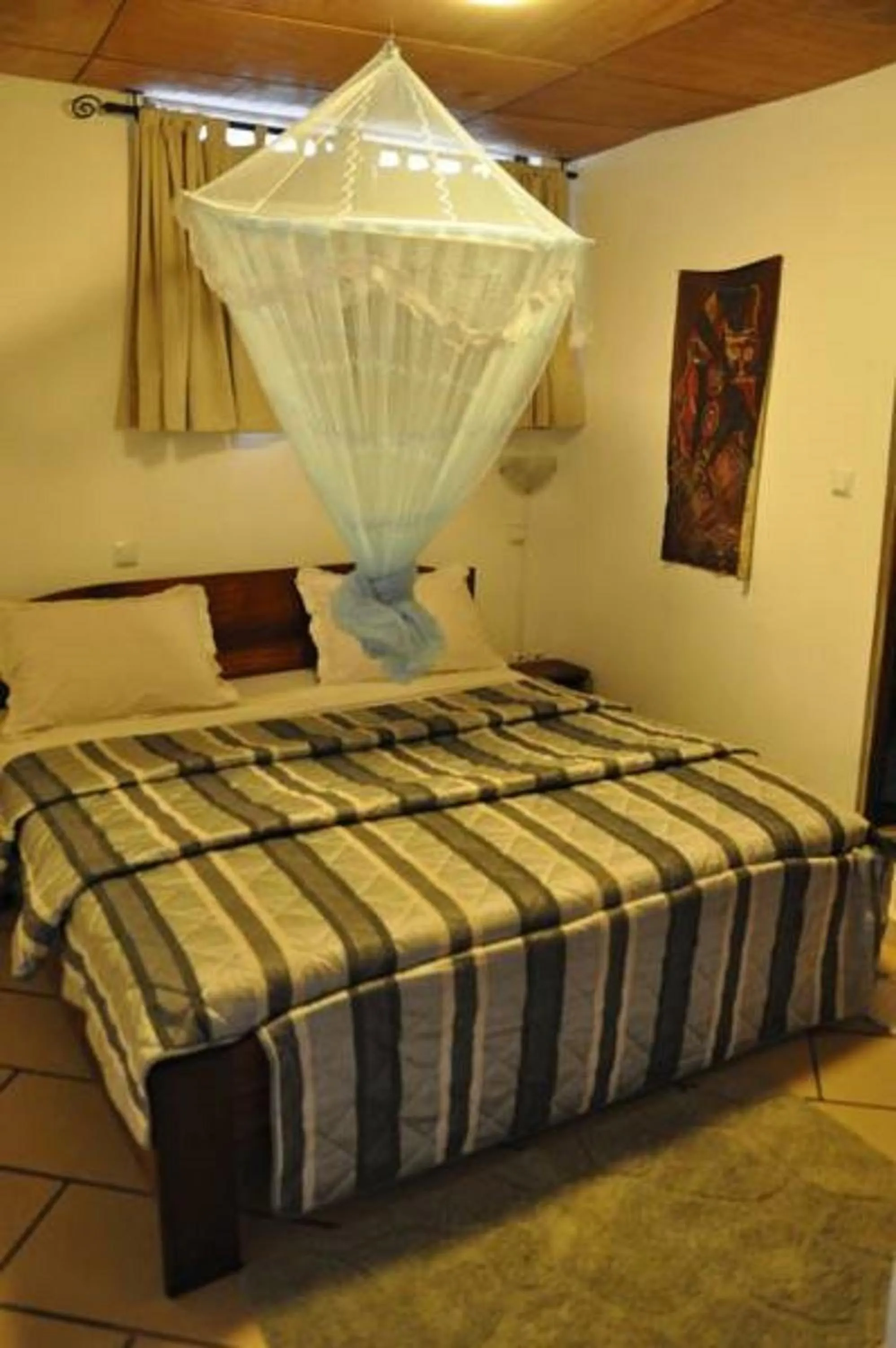 Bed in Hotel Napoleon Lagune