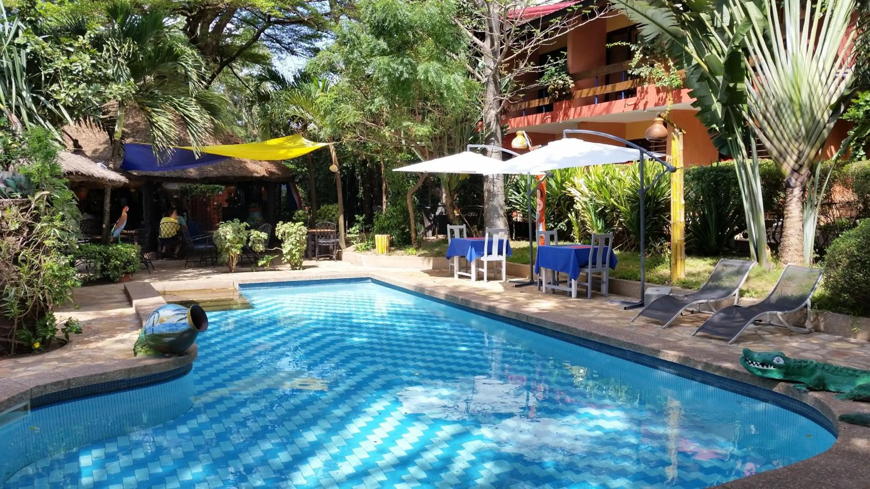 Garden in Hotel Napoleon Lagune