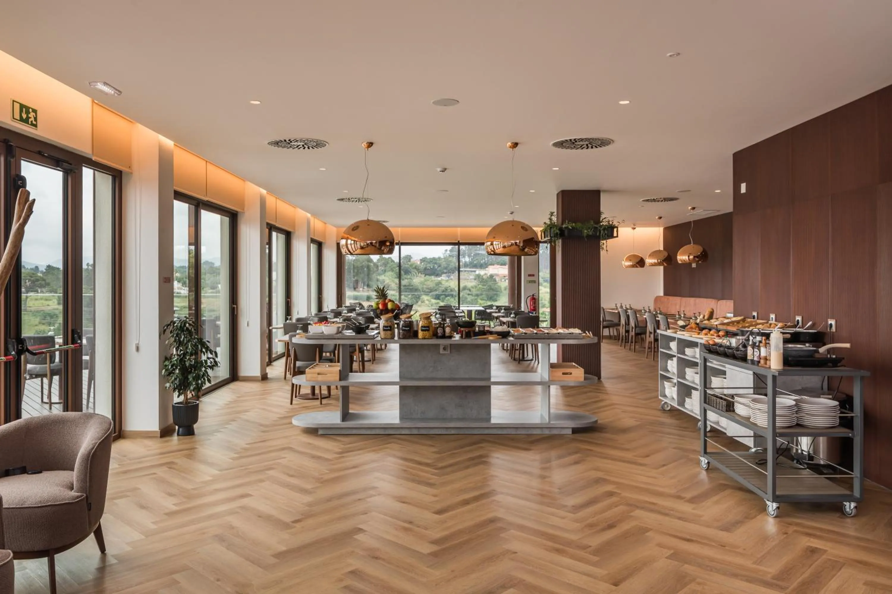 Restaurant/places to eat in Haven Nature Hotel & Villas