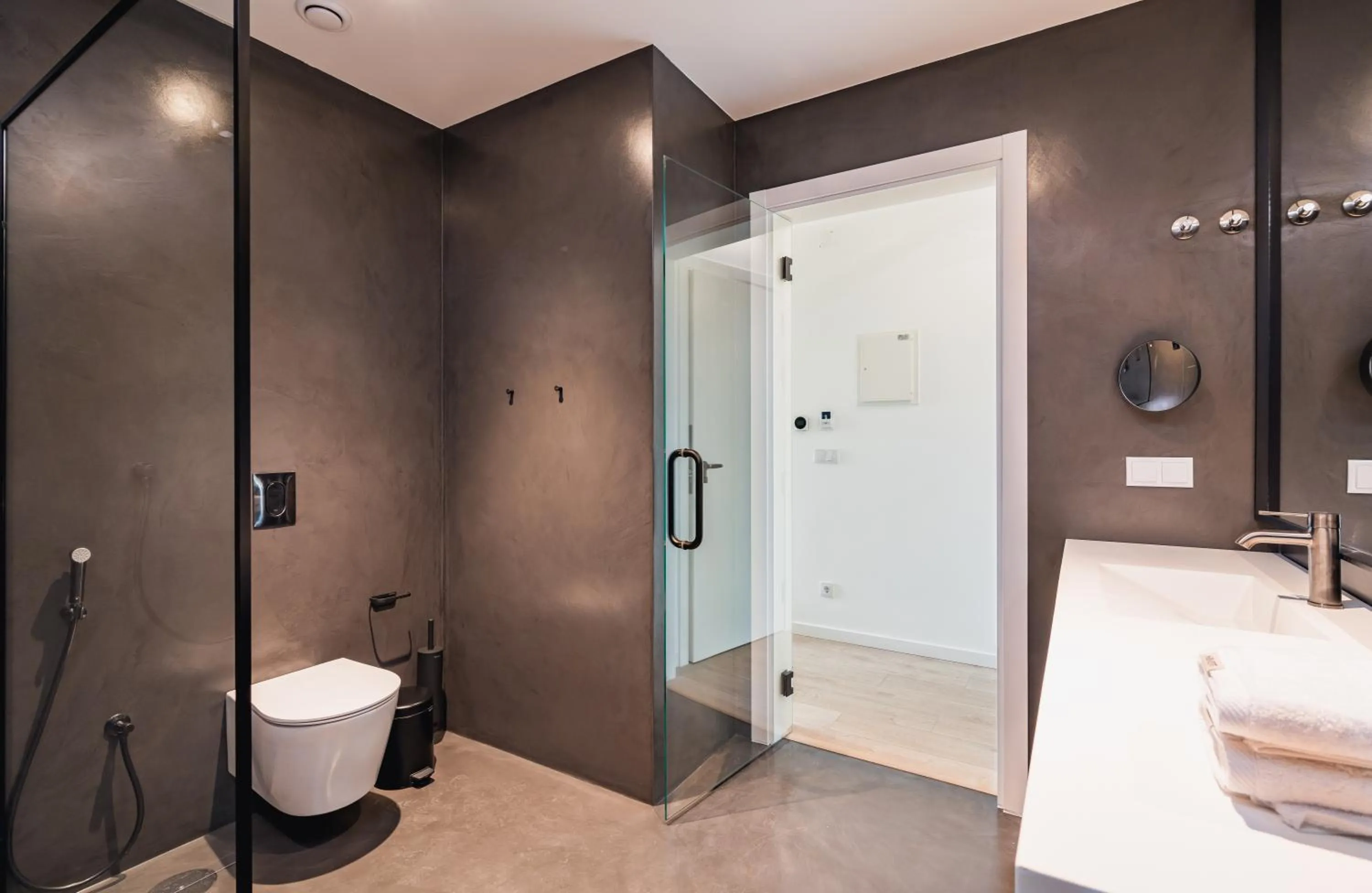 Shower in Haven Nature Hotel & Villas