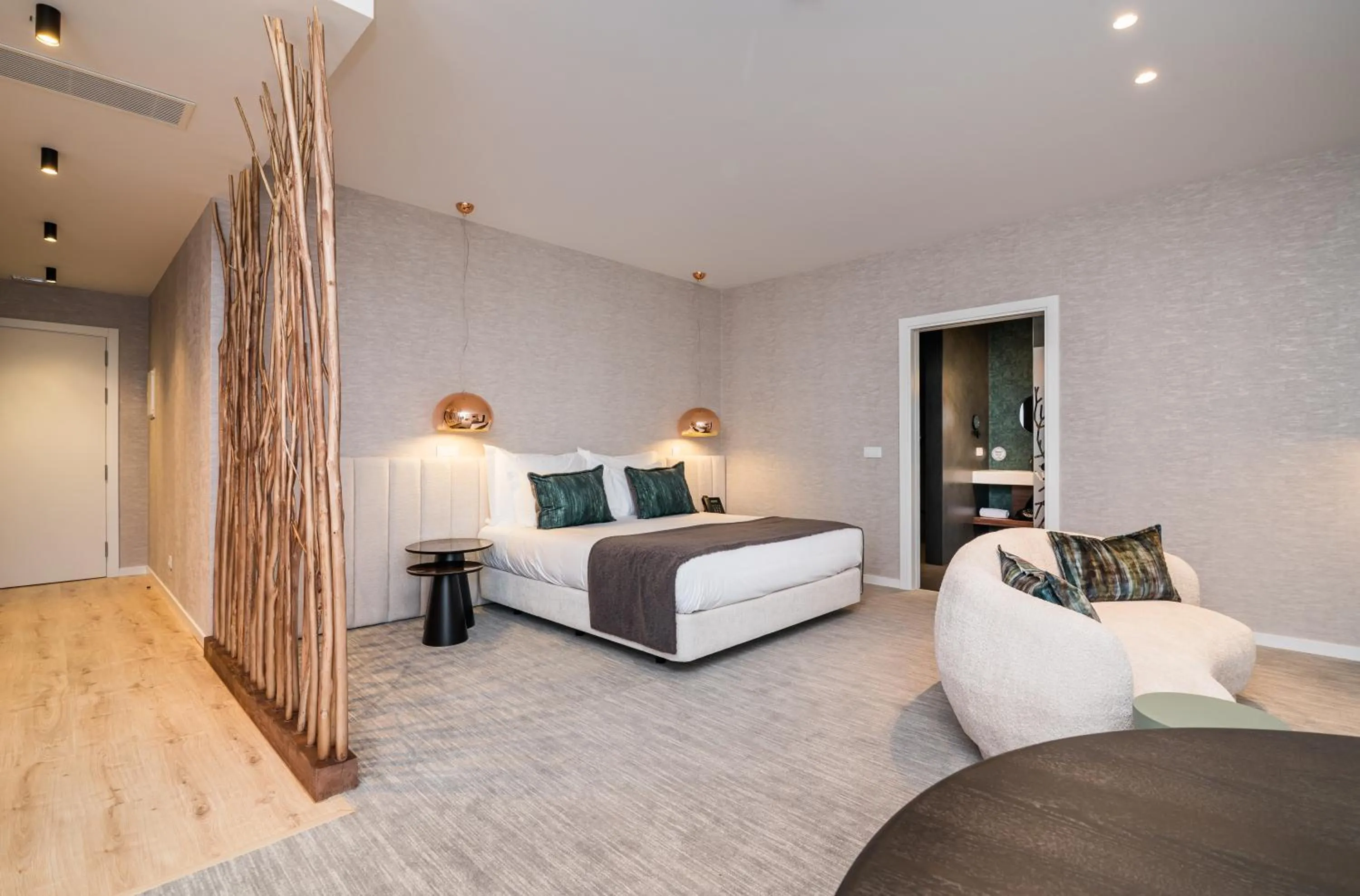 Bed in Haven Nature Hotel & Villas