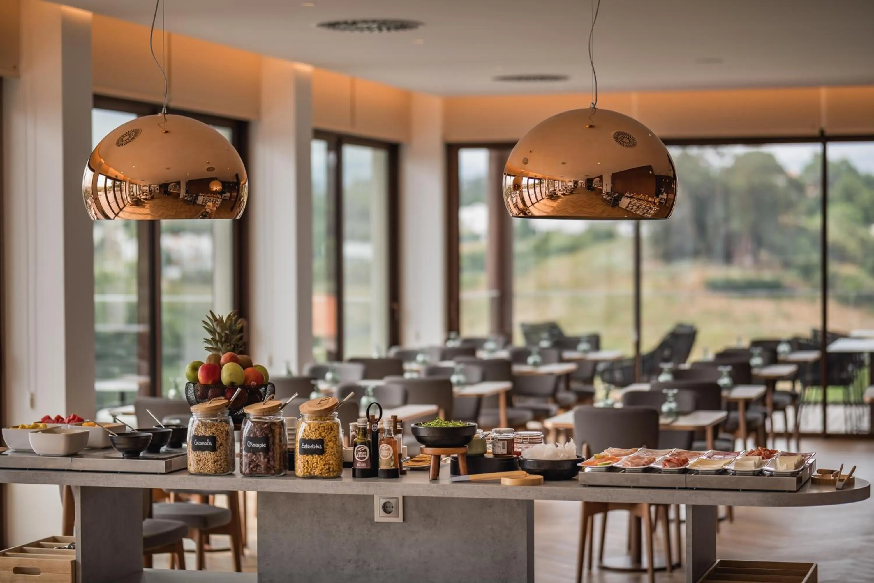 Restaurant/places to eat in Haven Nature Hotel & Villas