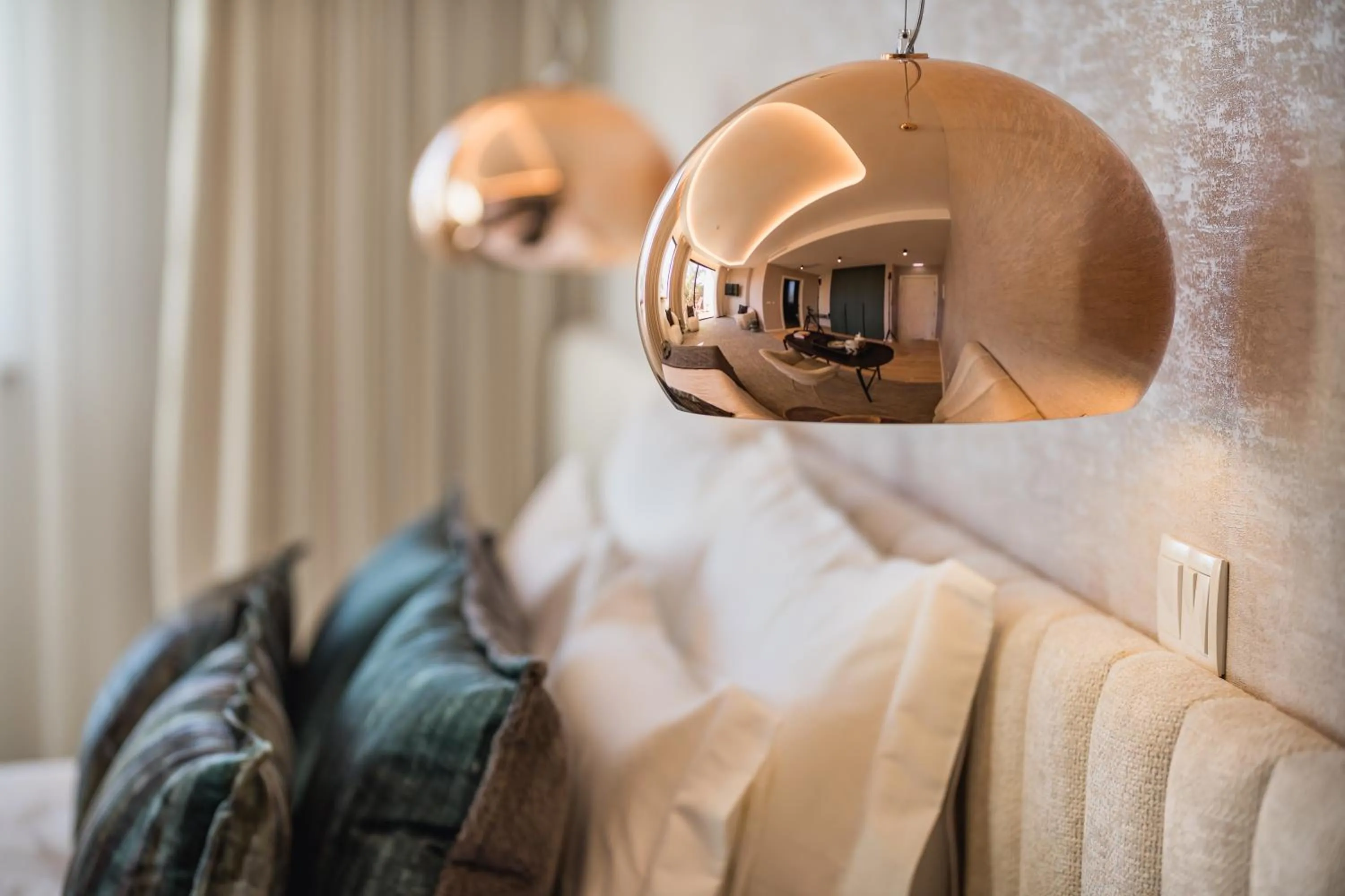 Bed in Haven Nature Hotel & Villas