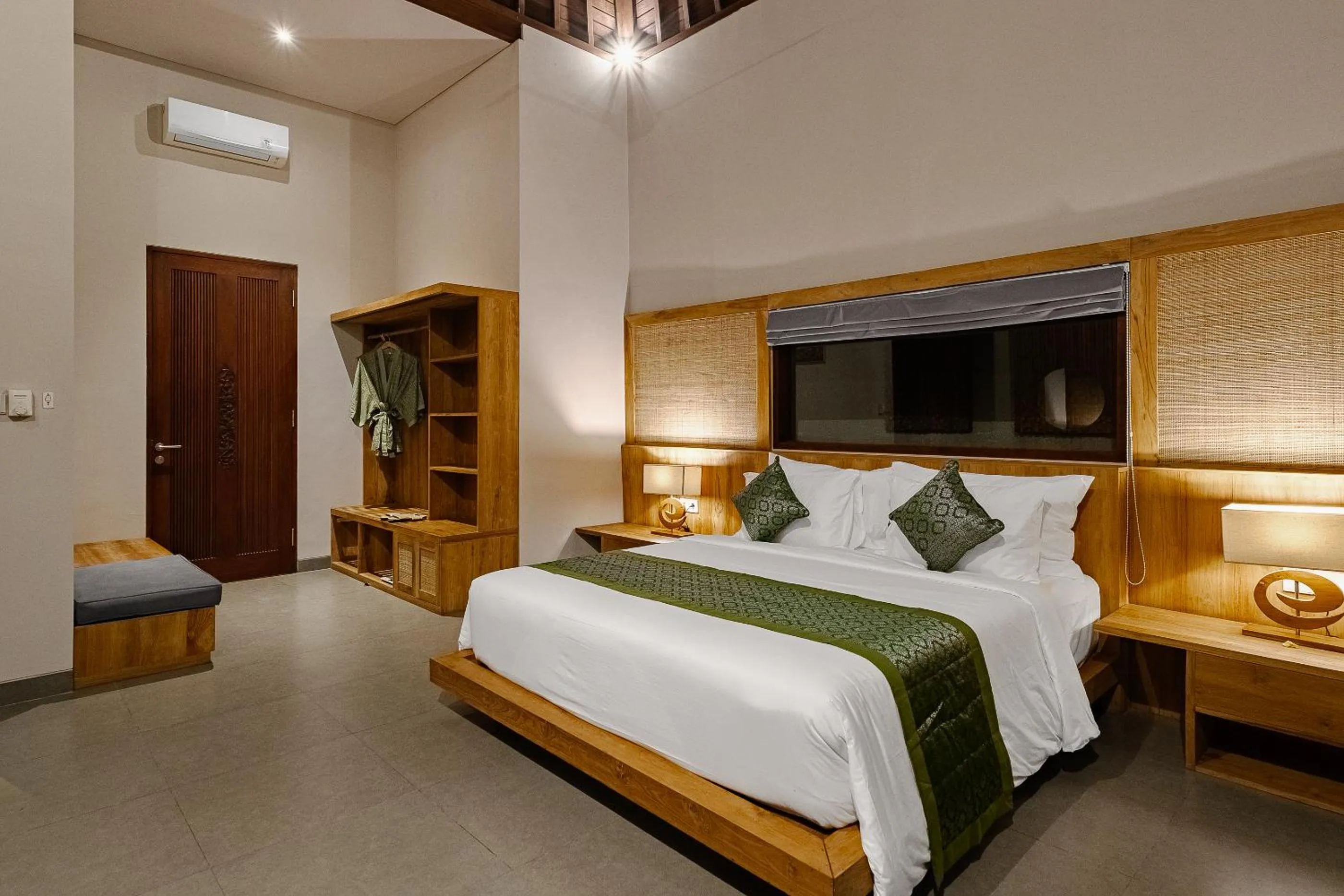 Bed in Elitya Ubud Villa