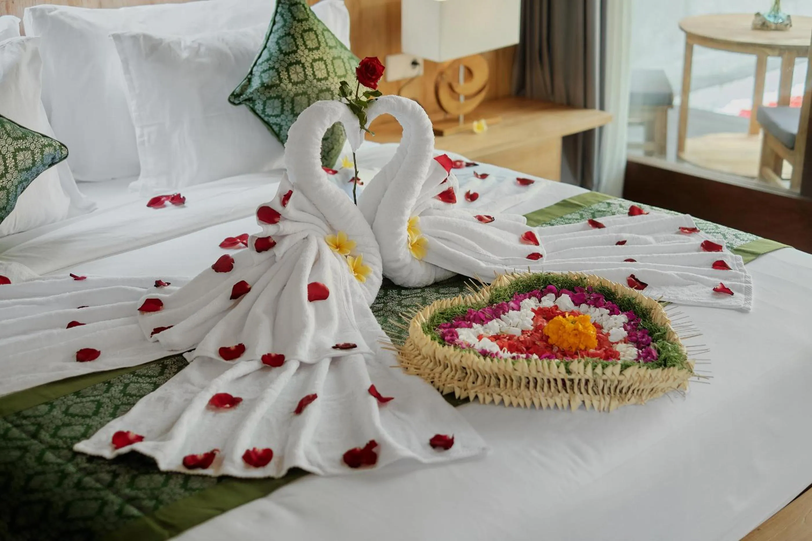 Bed in Elitya Ubud Villa