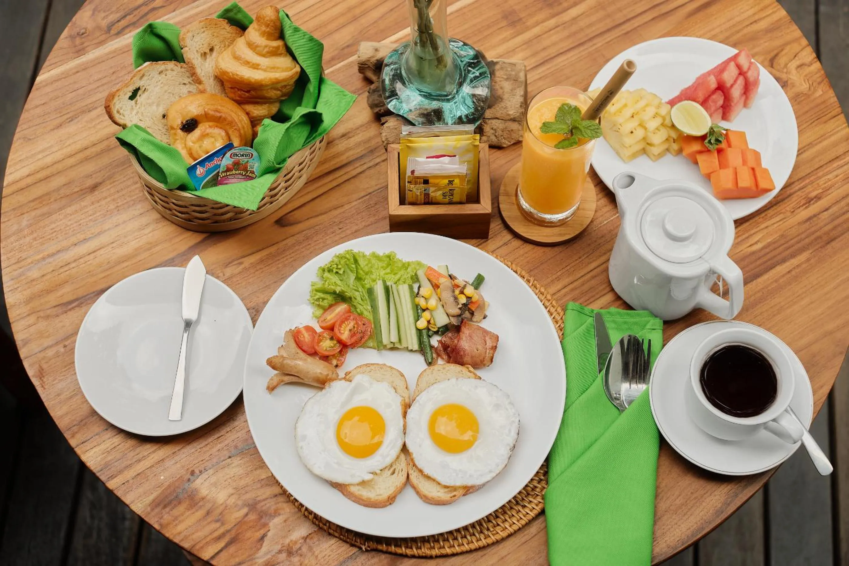 Breakfast in Elitya Ubud Villa