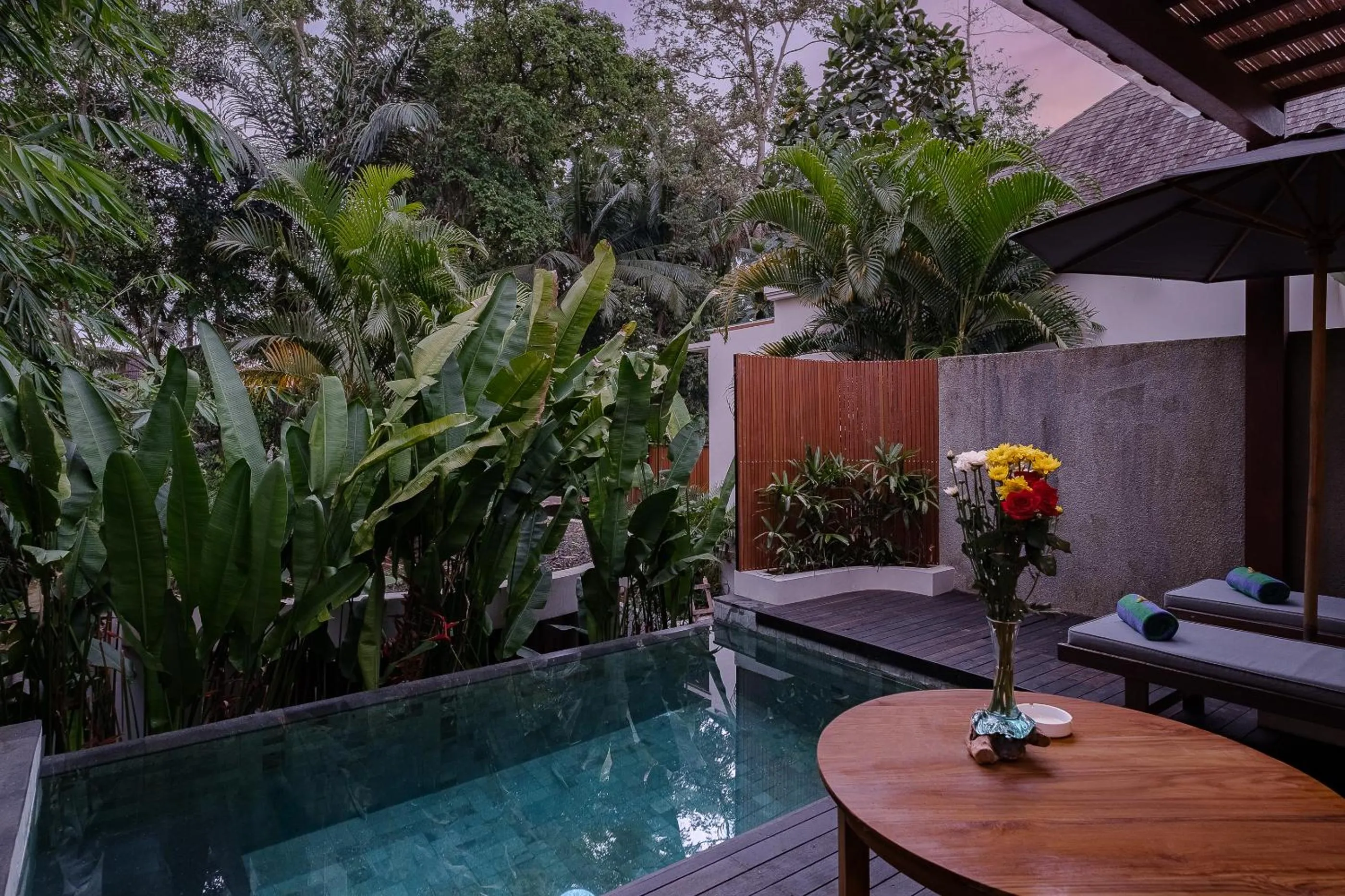 Pool view in Elitya Ubud Villa