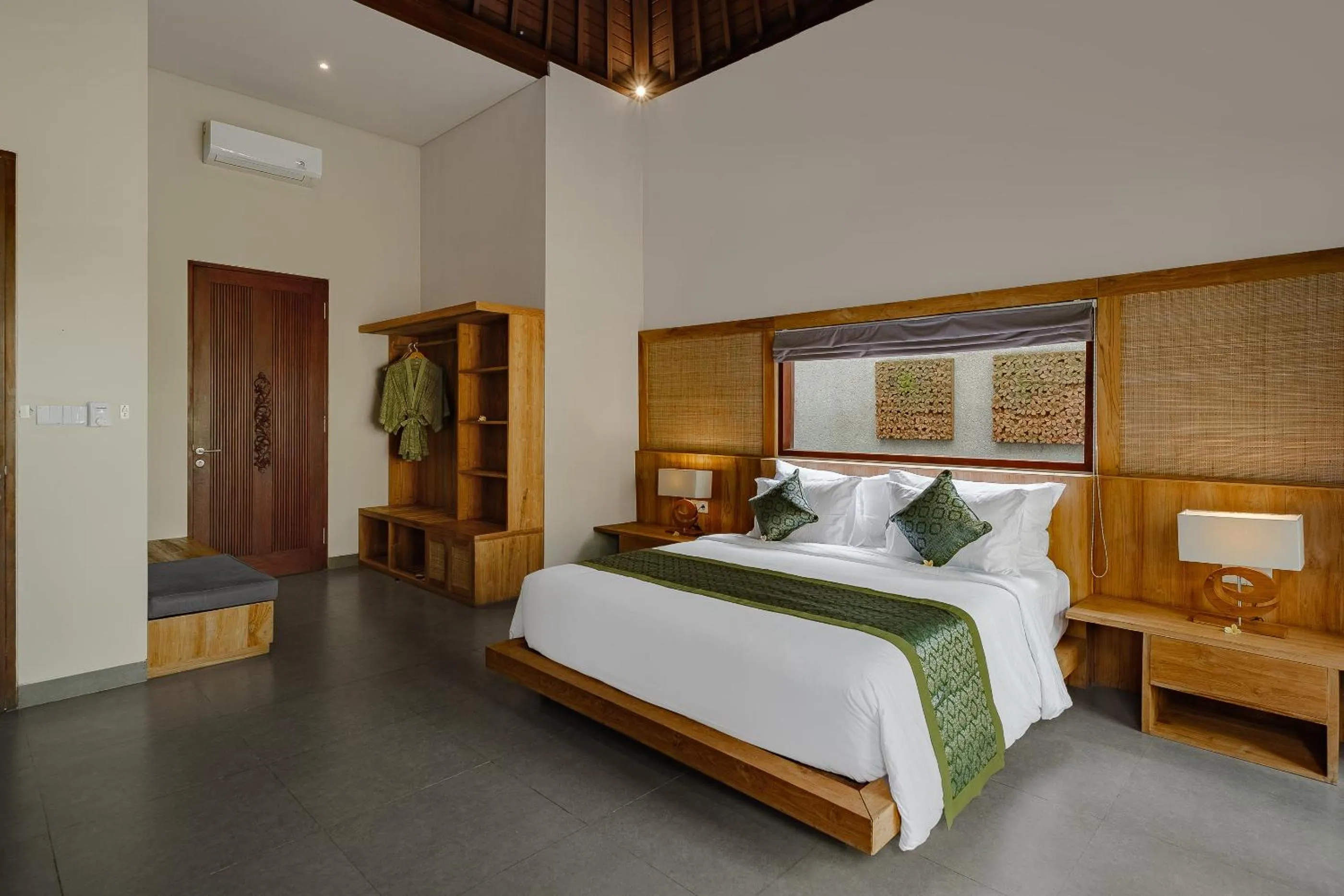 Bed in Elitya Ubud Villa