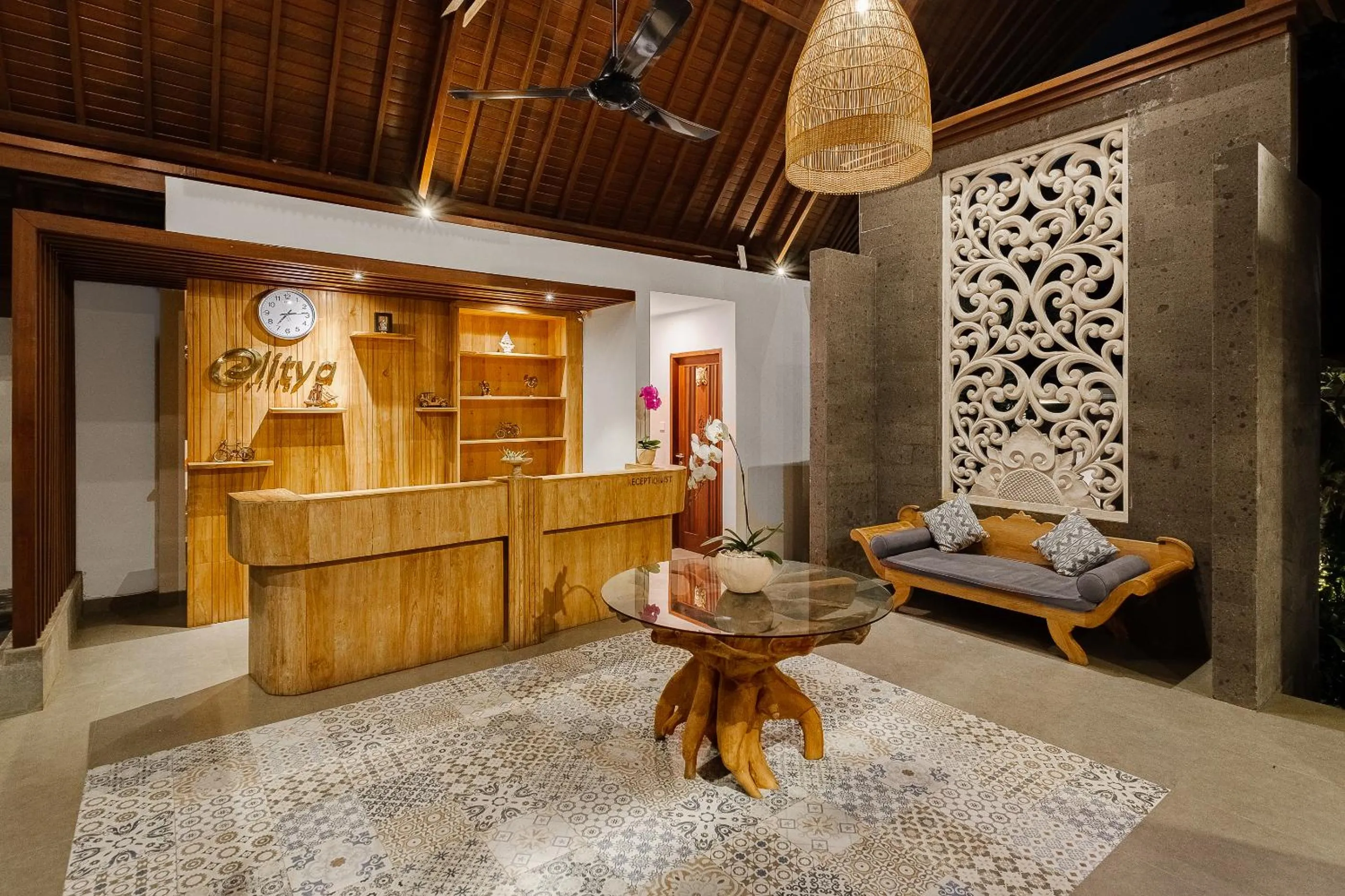 Lobby or reception in Elitya Ubud Villa
