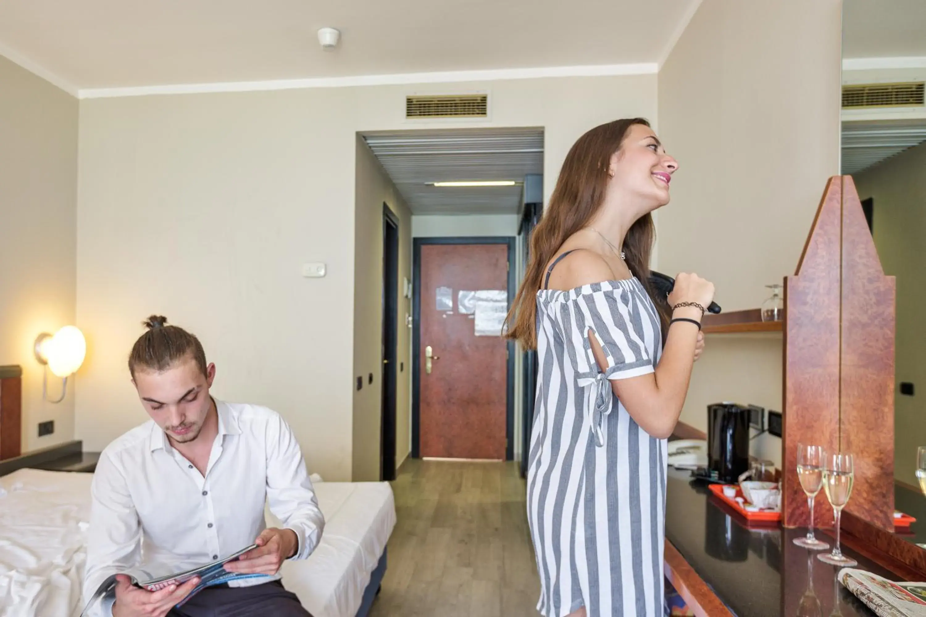 Bedroom in Hotel San Pietro Bedroom in Hotel San Pietro