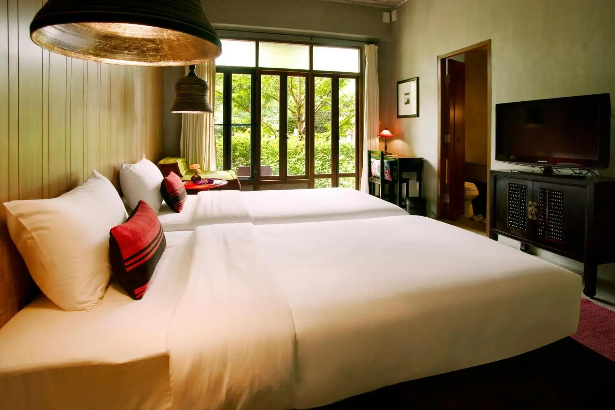 Photo of the whole room, Bed in Hotel des Artists Rose of Pai Photo of the whole room, Bed in Hotel des Artists Rose of Pai