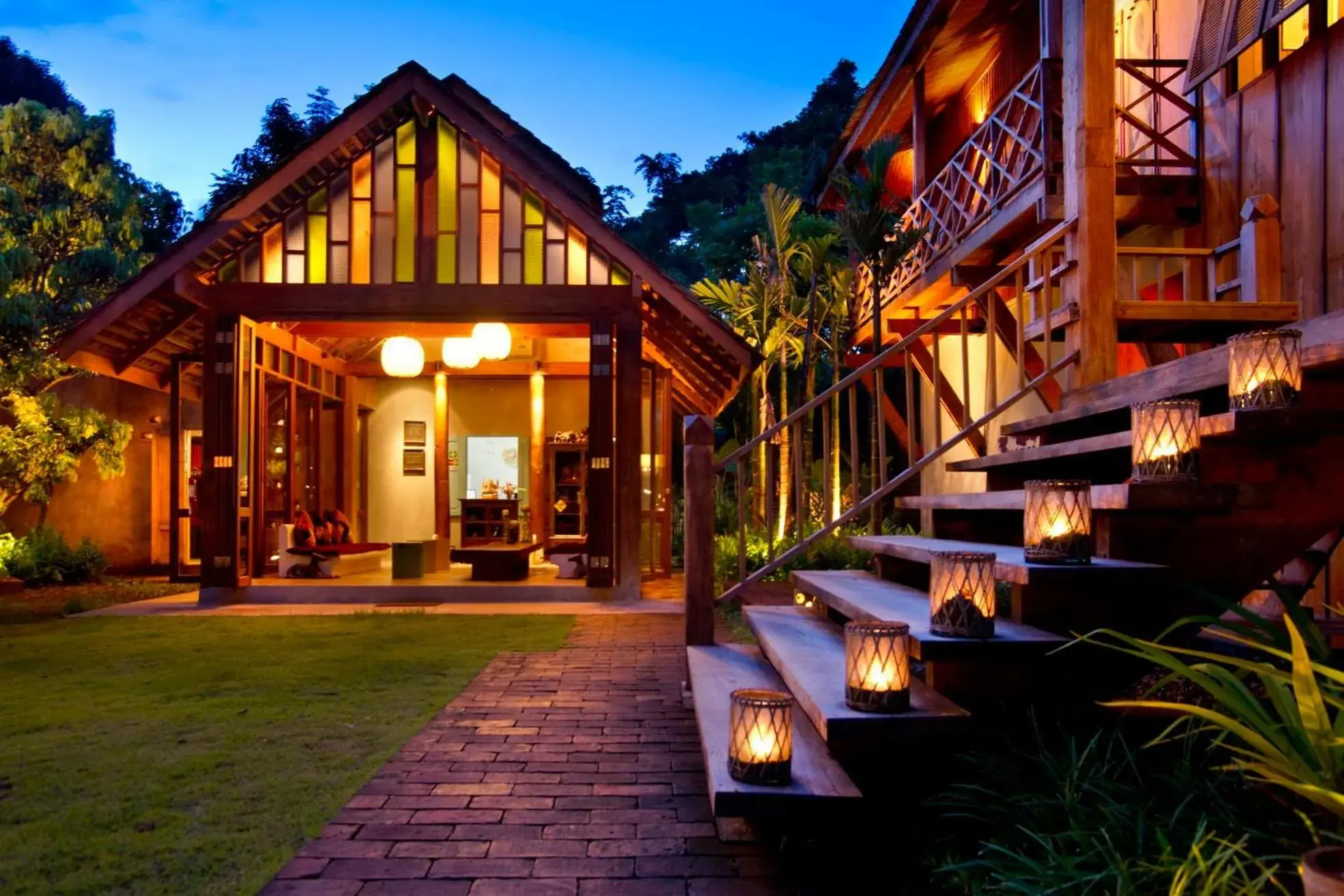 Property building in Hotel des Artists Rose of Pai Property building in Hotel des Artists Rose of Pai