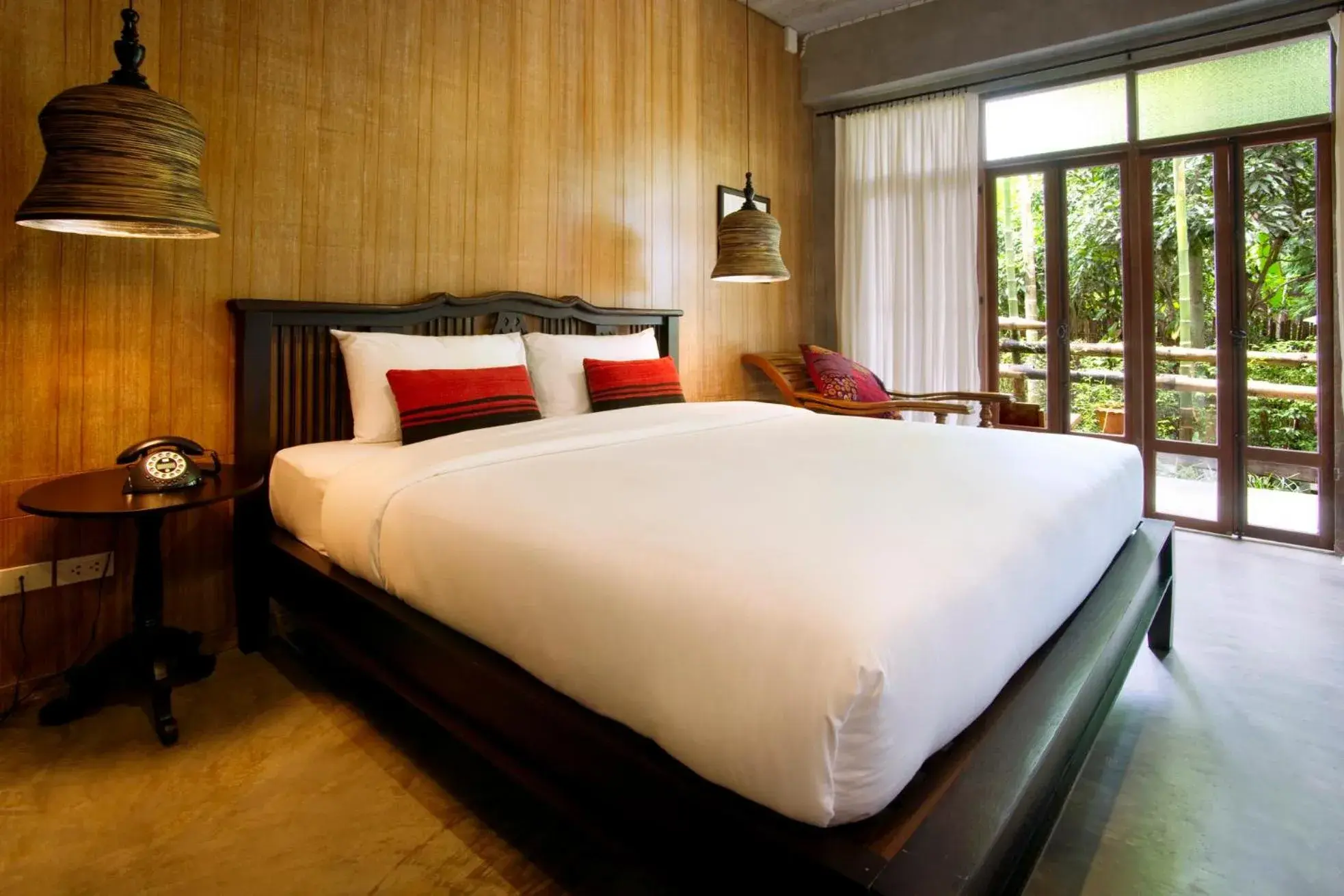 Photo of the whole room, Bed in Hotel des Artists Rose of Pai Photo of the whole room, Bed in Hotel des Artists Rose of Pai