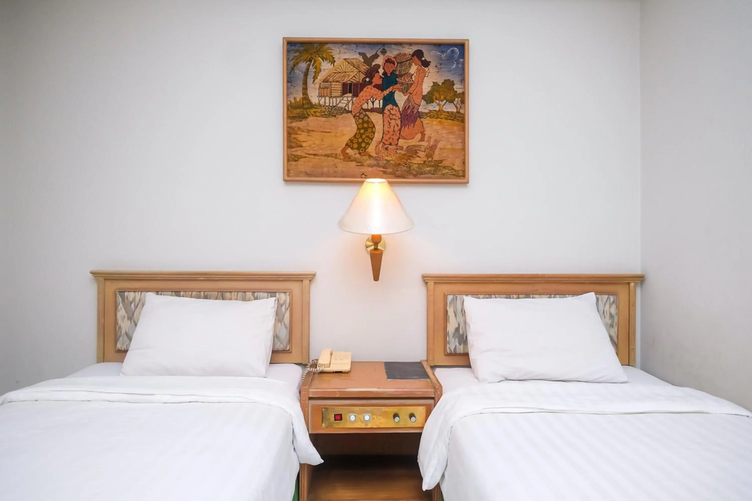 Bed in Hotel Surya Asia Bed in Hotel Surya Asia