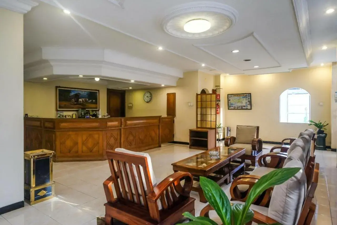 Lobby or reception in Hotel Surya Asia Lobby or reception in Hotel Surya Asia