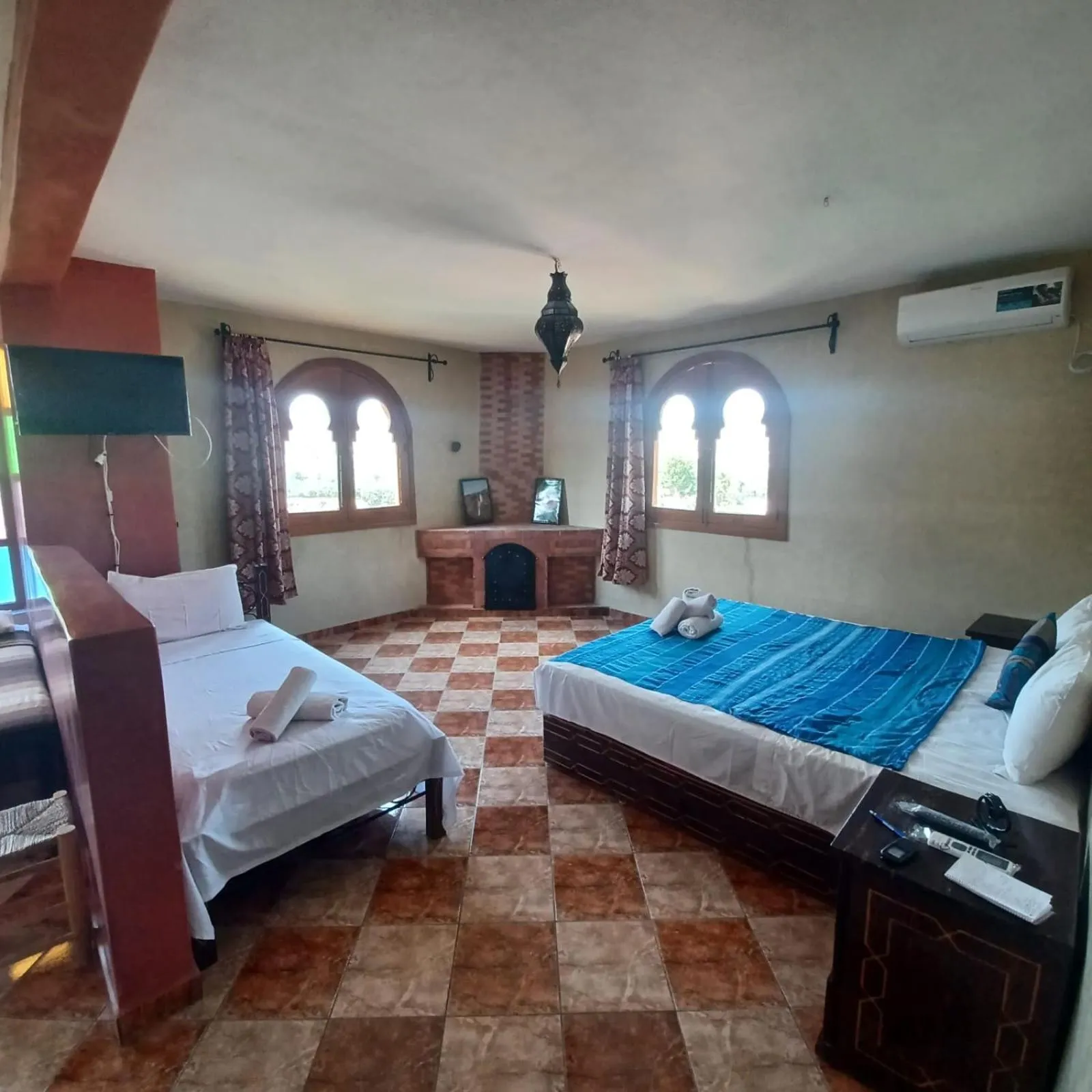 Bed in Maison d´hôtes Amazir