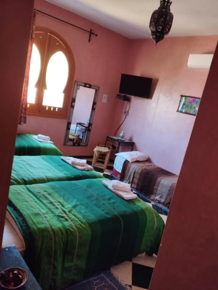 Bed in Maison d´hôtes Amazir