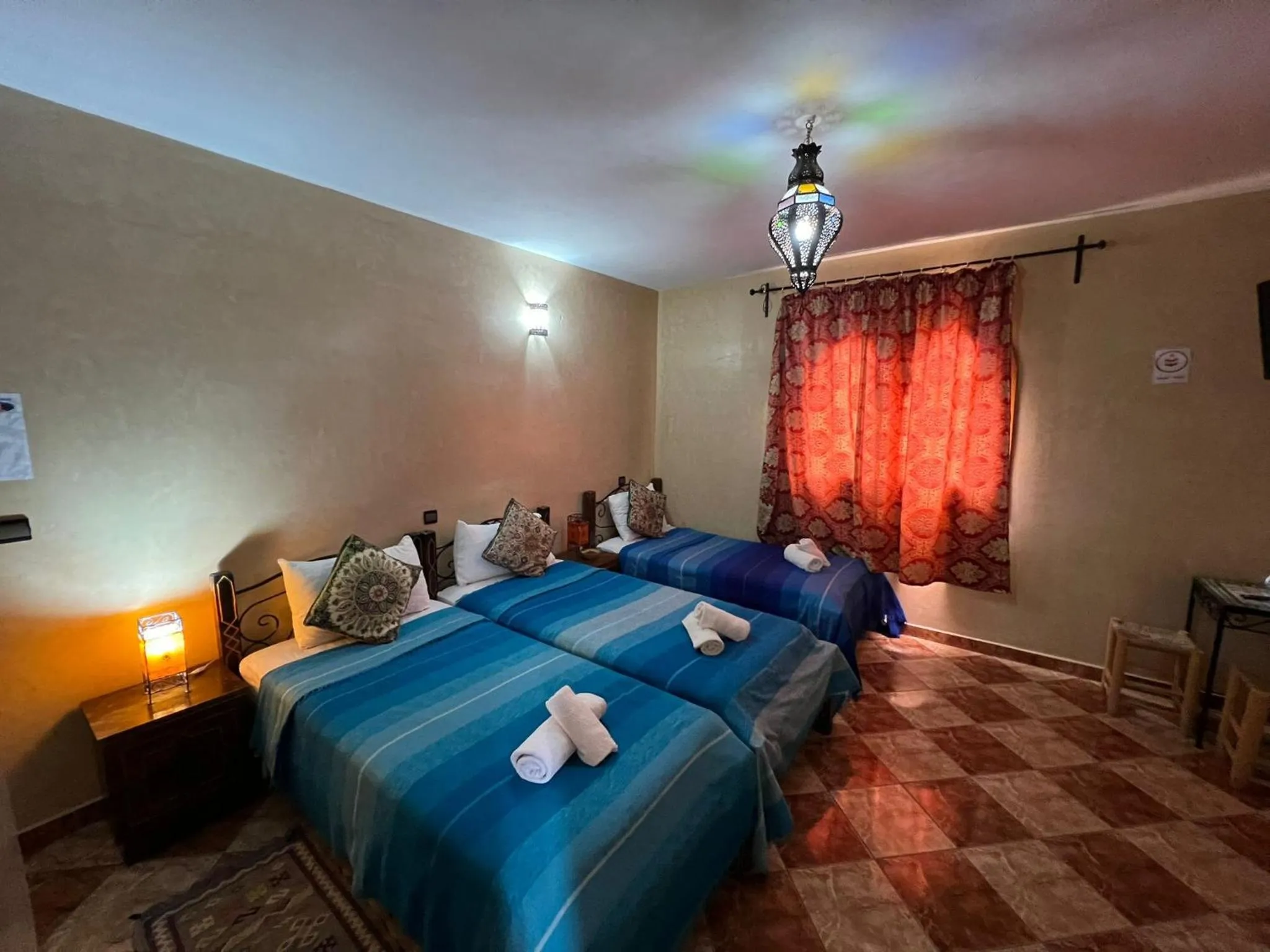 Bed in Maison d´hôtes Amazir