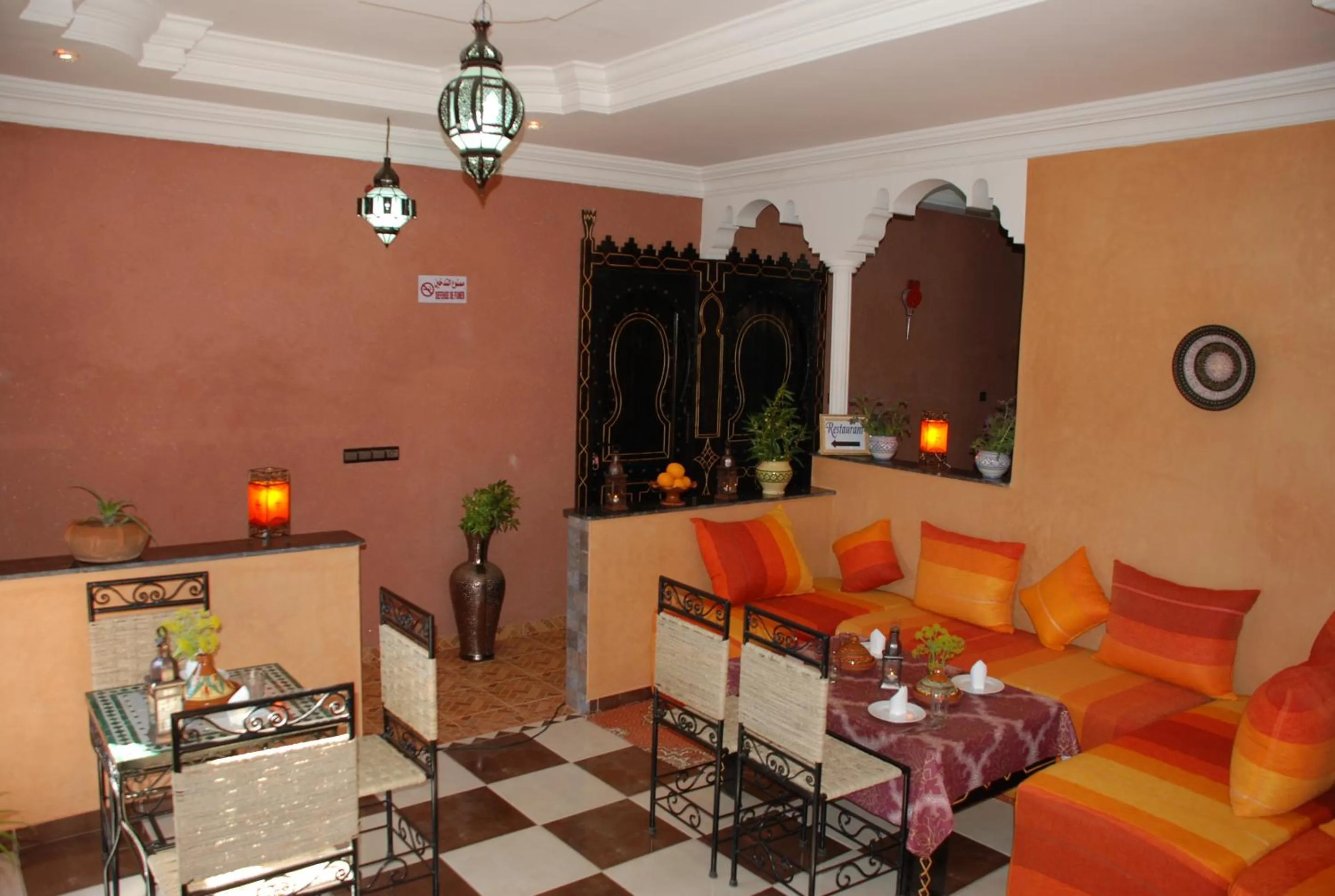 Living room in Maison d´hôtes Amazir