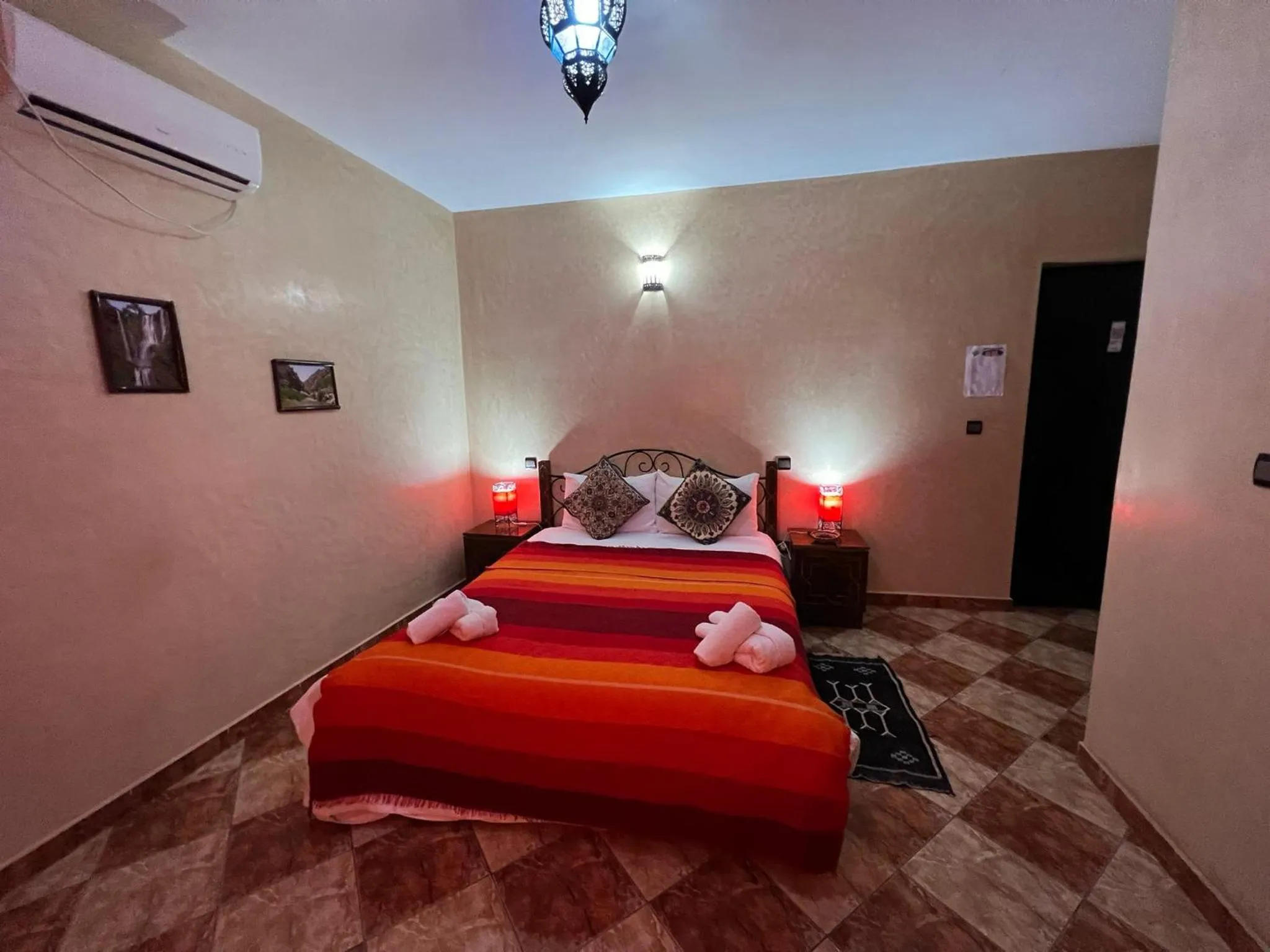 Bed in Maison d´hôtes Amazir