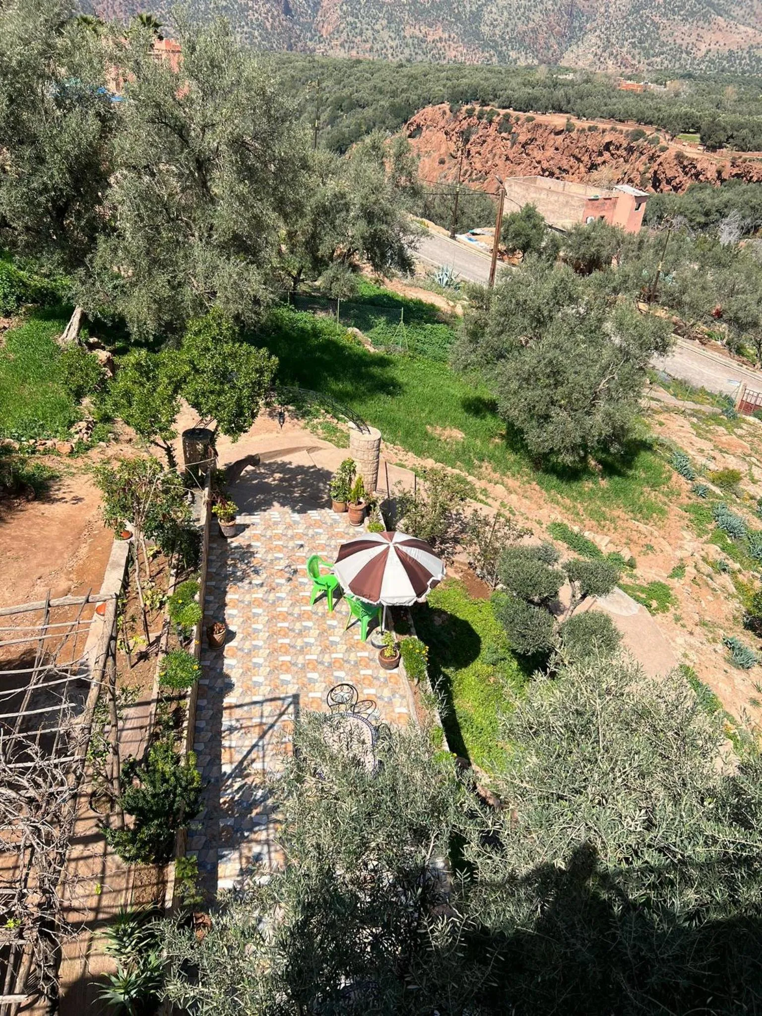 Garden in Maison d´hôtes Amazir