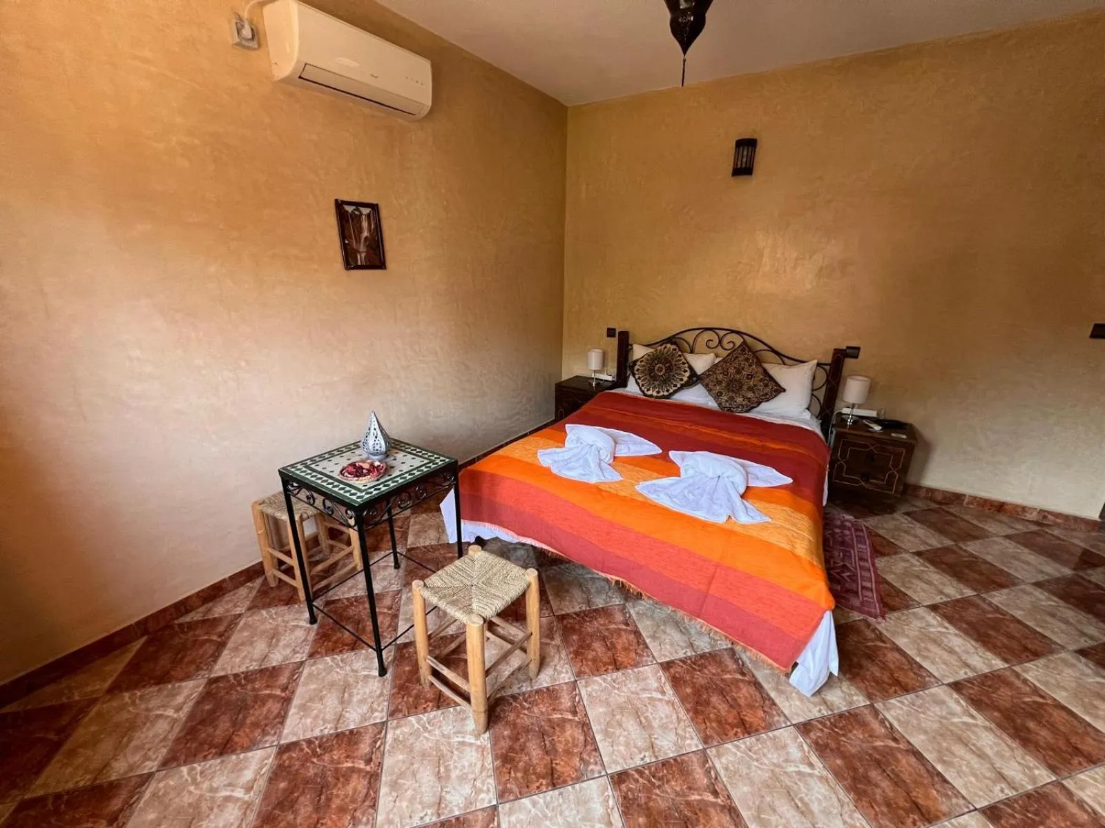 Bed in Maison d´hôtes Amazir