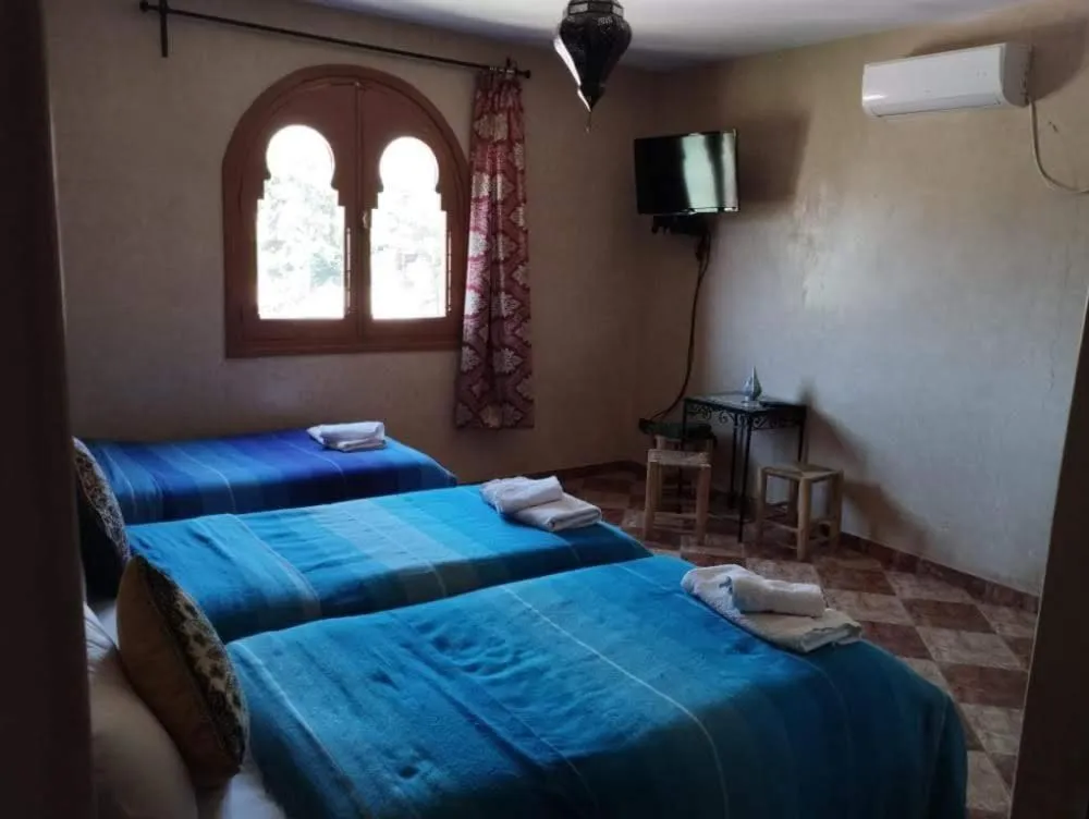 Bed in Maison d´hôtes Amazir