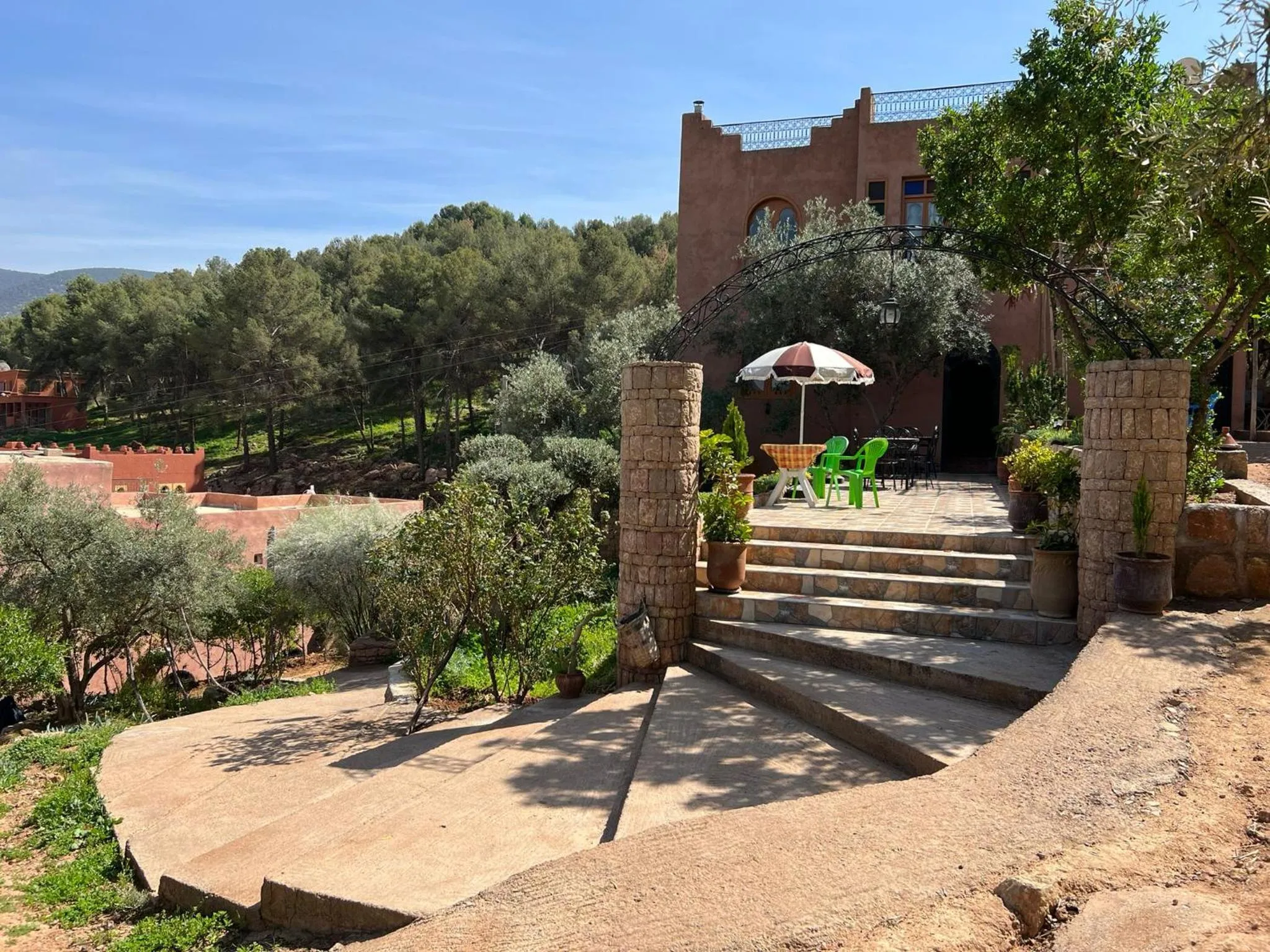 Garden in Maison d´hôtes Amazir