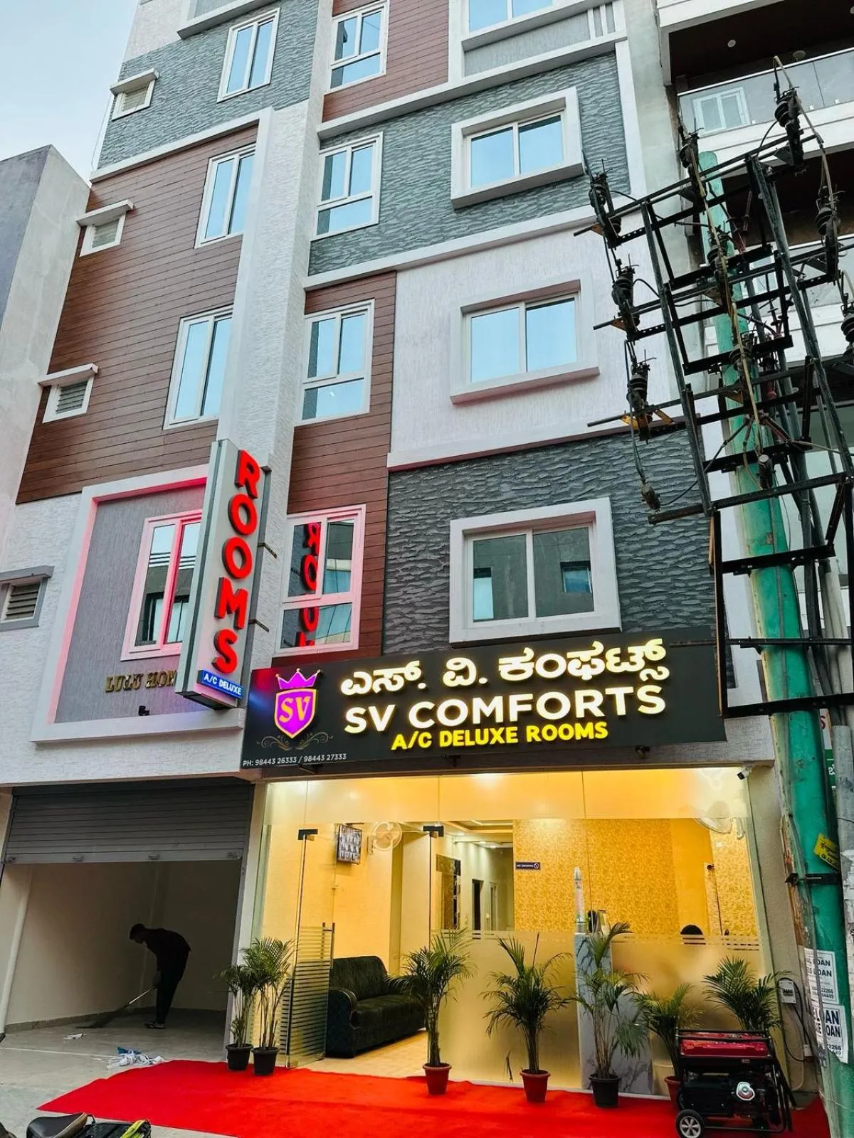 Property building in S V COMFORTS B T M Layout