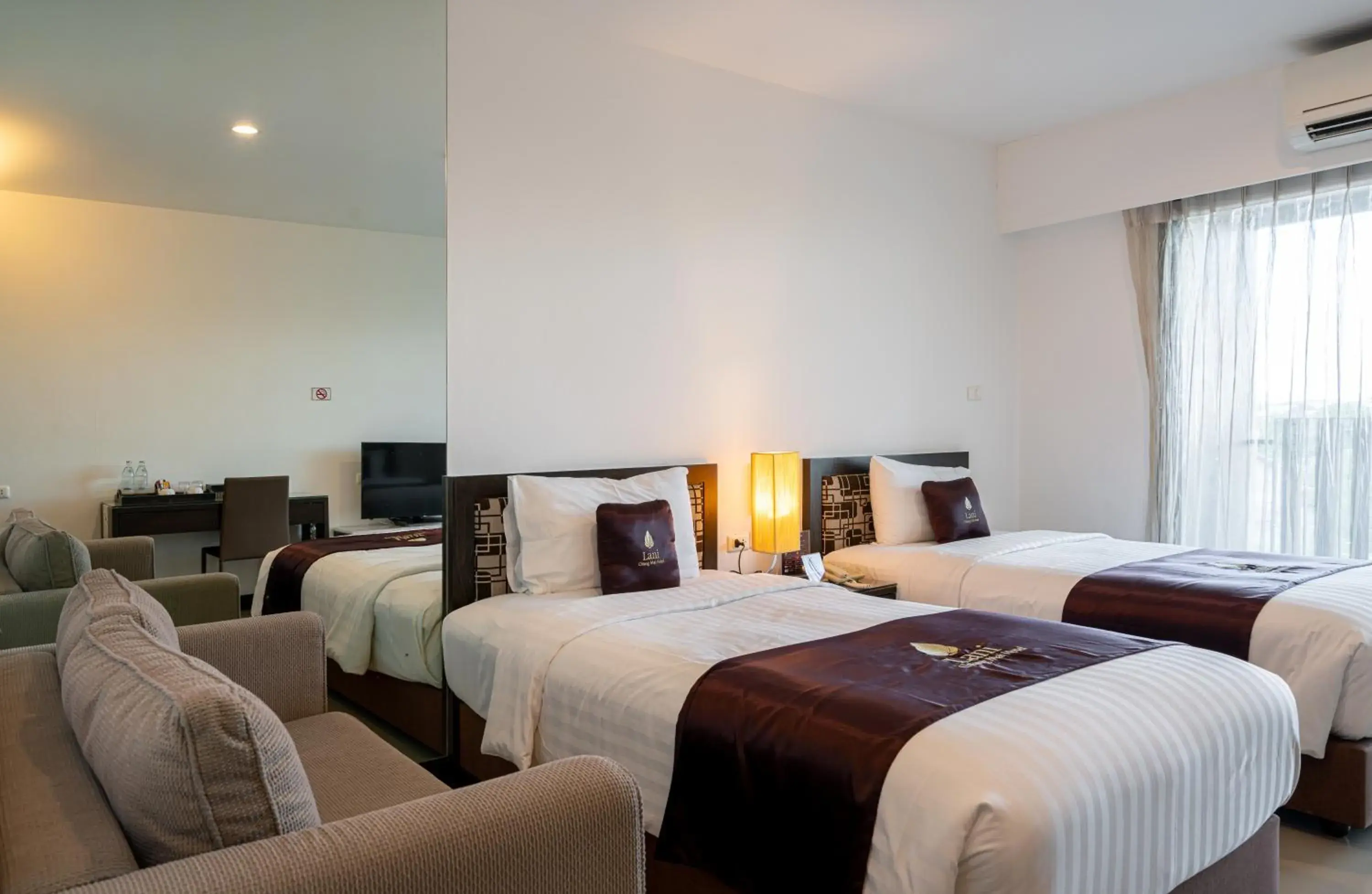 Photo of the whole room, Bed in Lani Chiang Mai Hotel Photo of the whole room, Bed in Lani Chiang Mai Hotel