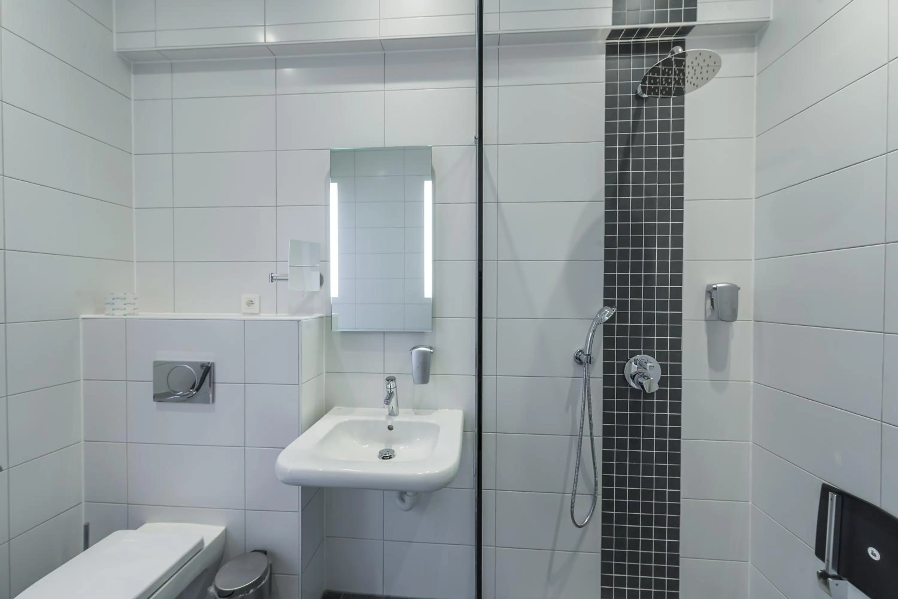 Bathroom in Hotel De Boskar Pelt