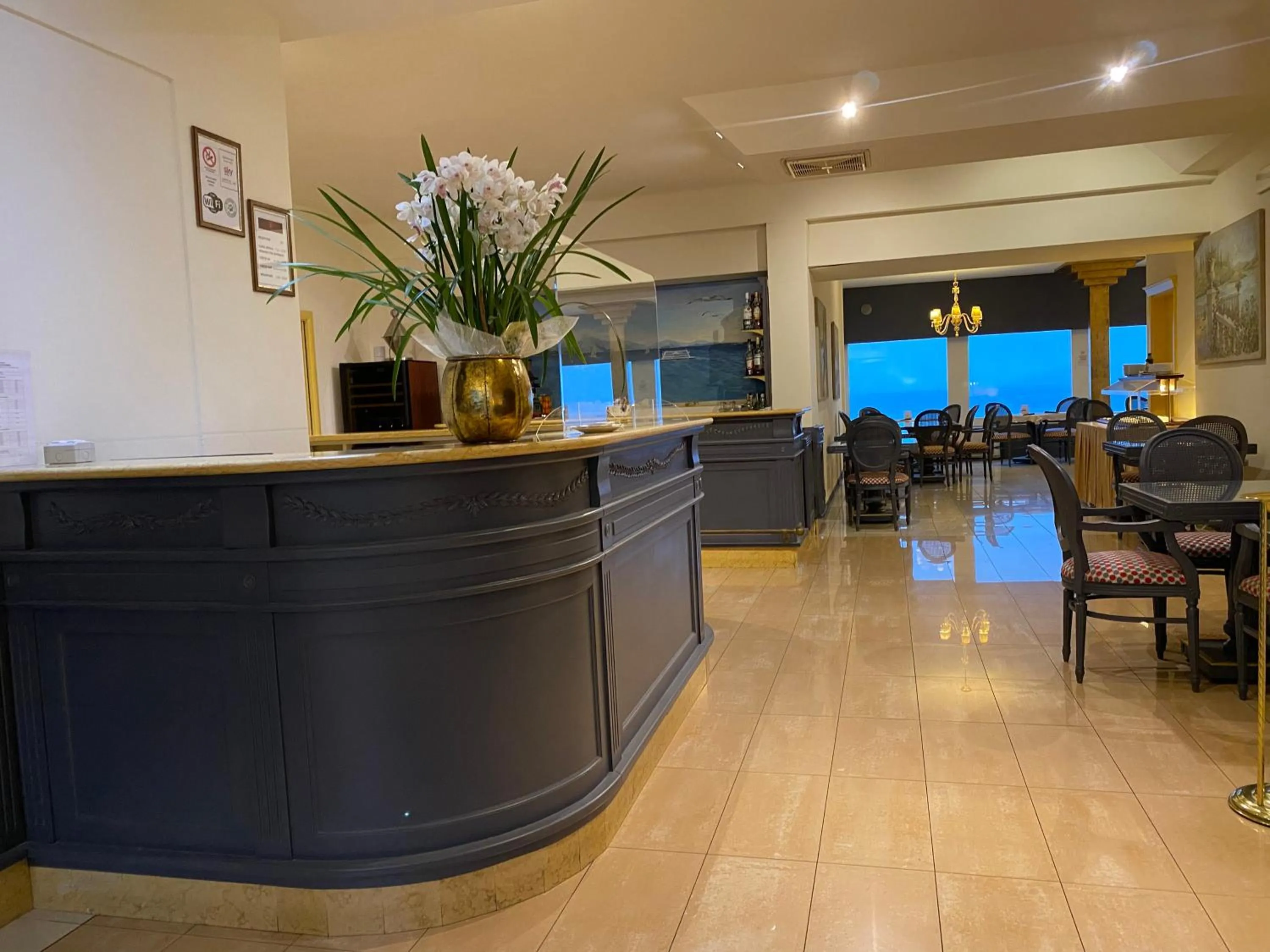 Lobby or reception in Hotel Estée