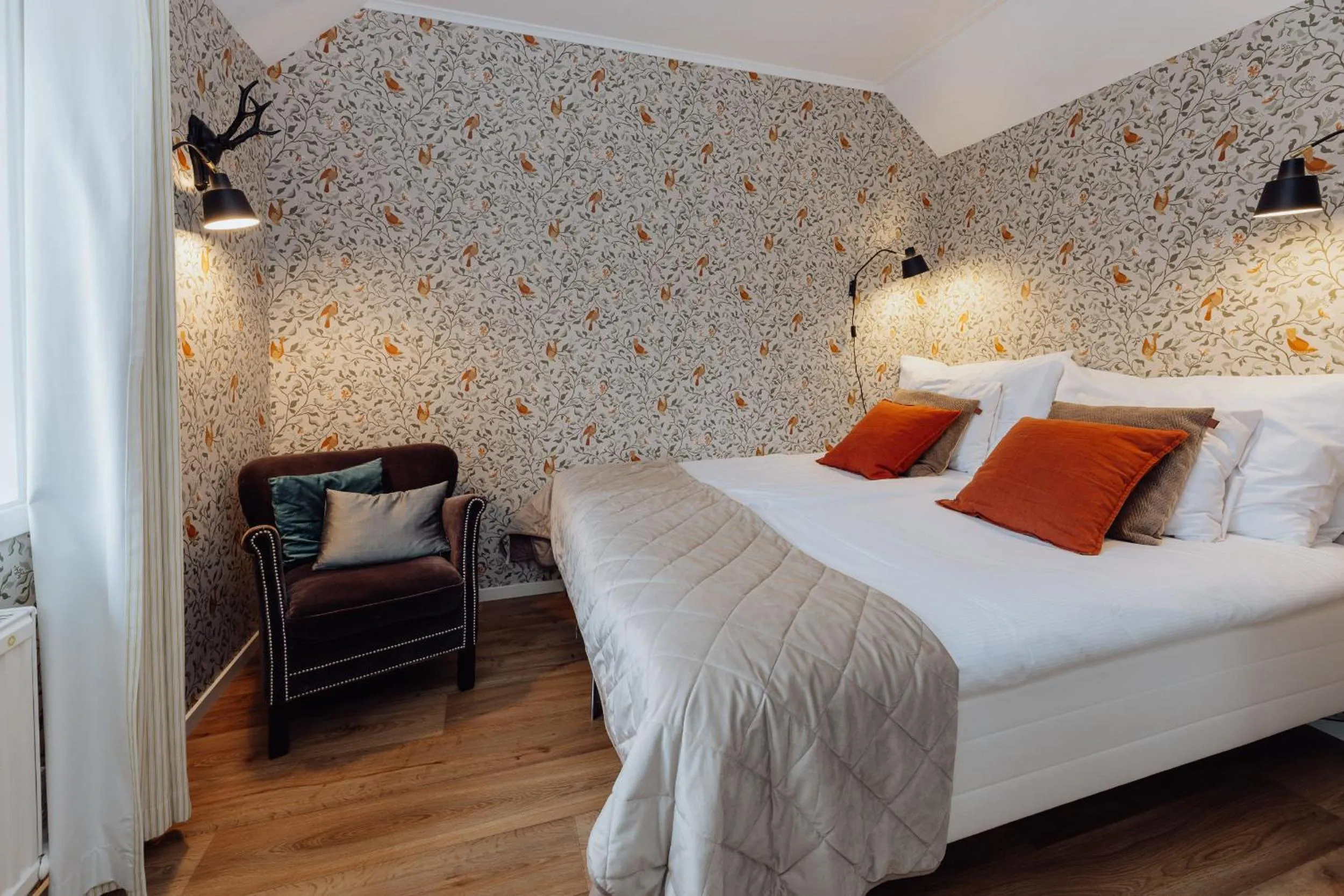 Property building, Bed in Bauergården