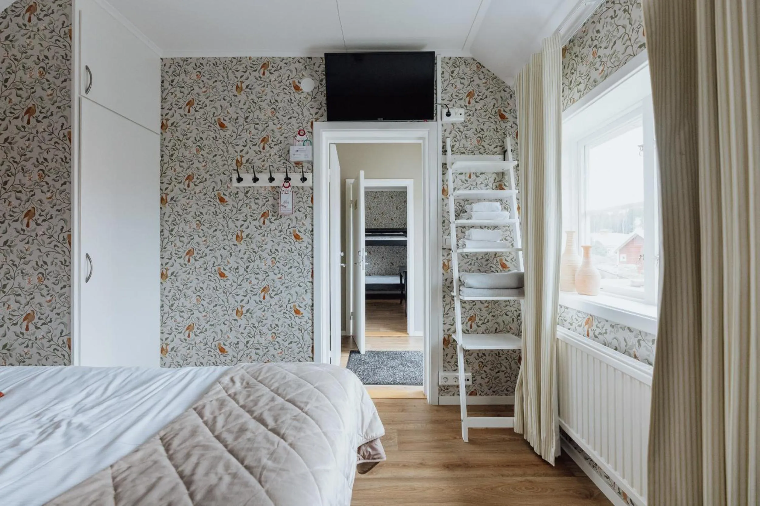 Property building, Bed in Bauergården