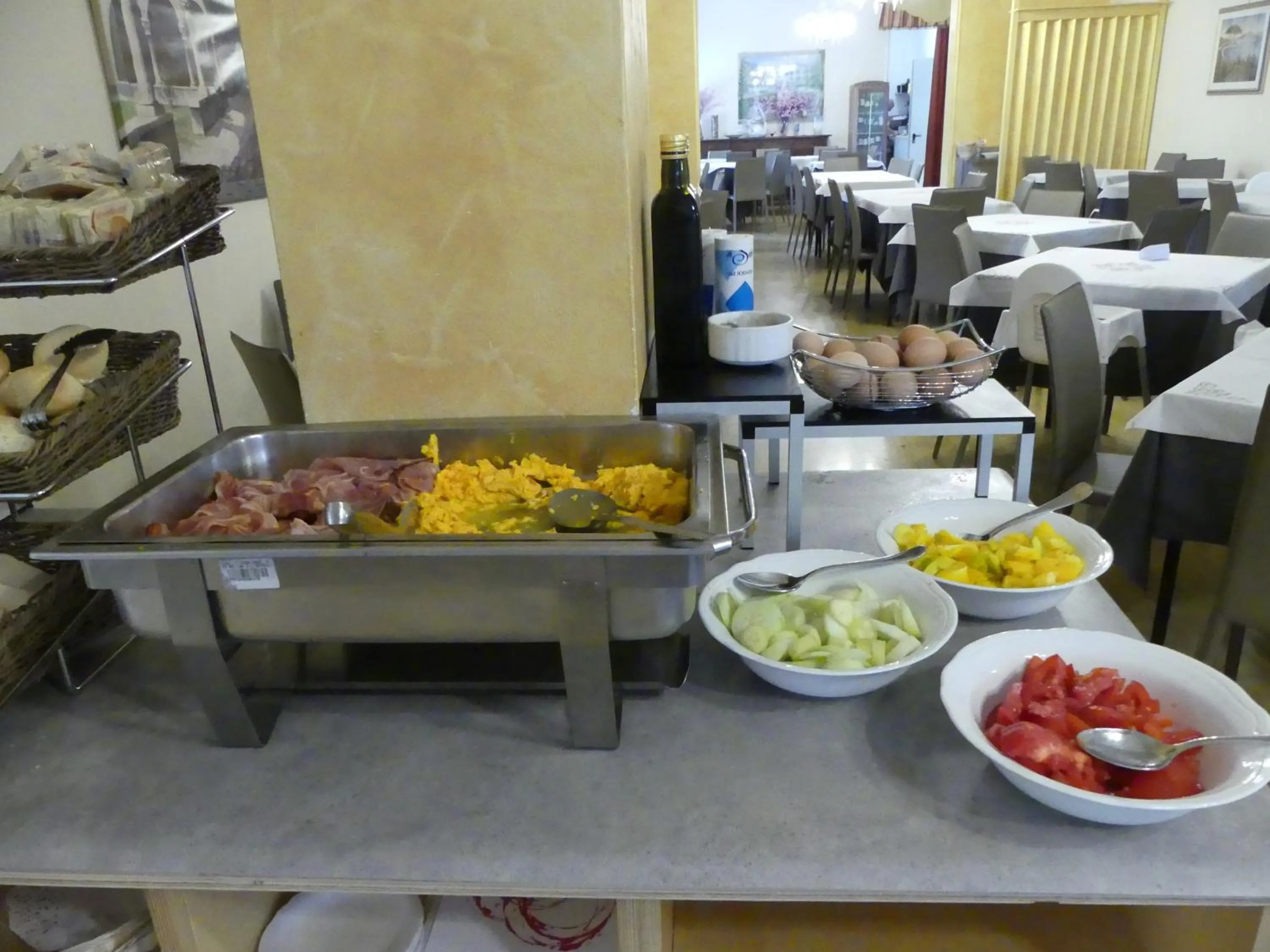 Food and drinks in Hotel Madison