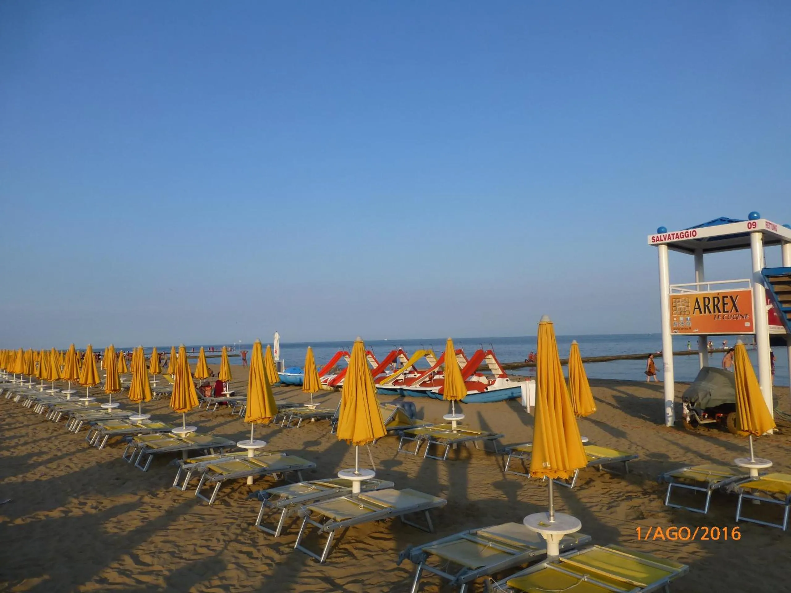 Beach in Hotel Madison