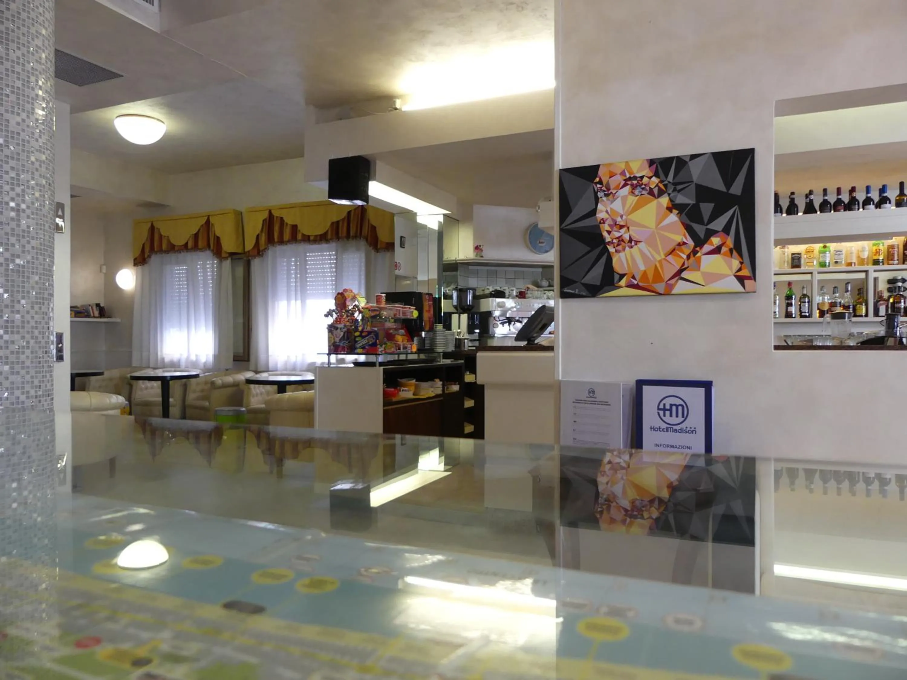 Lobby or reception in Hotel Madison